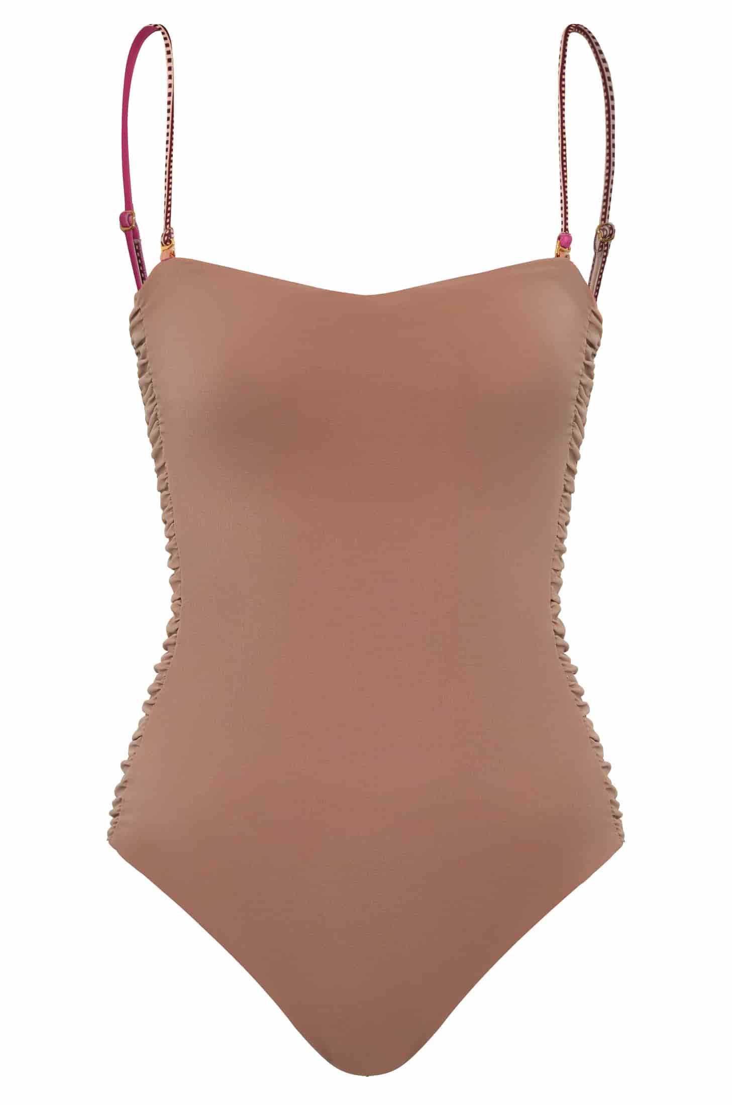 Las Balsas One Piece / Ethnic Pink Stripes - miniatura 5