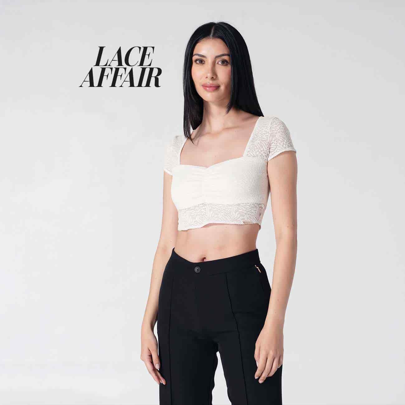 Blusa Crop Slim Gaby - miniatura 1
