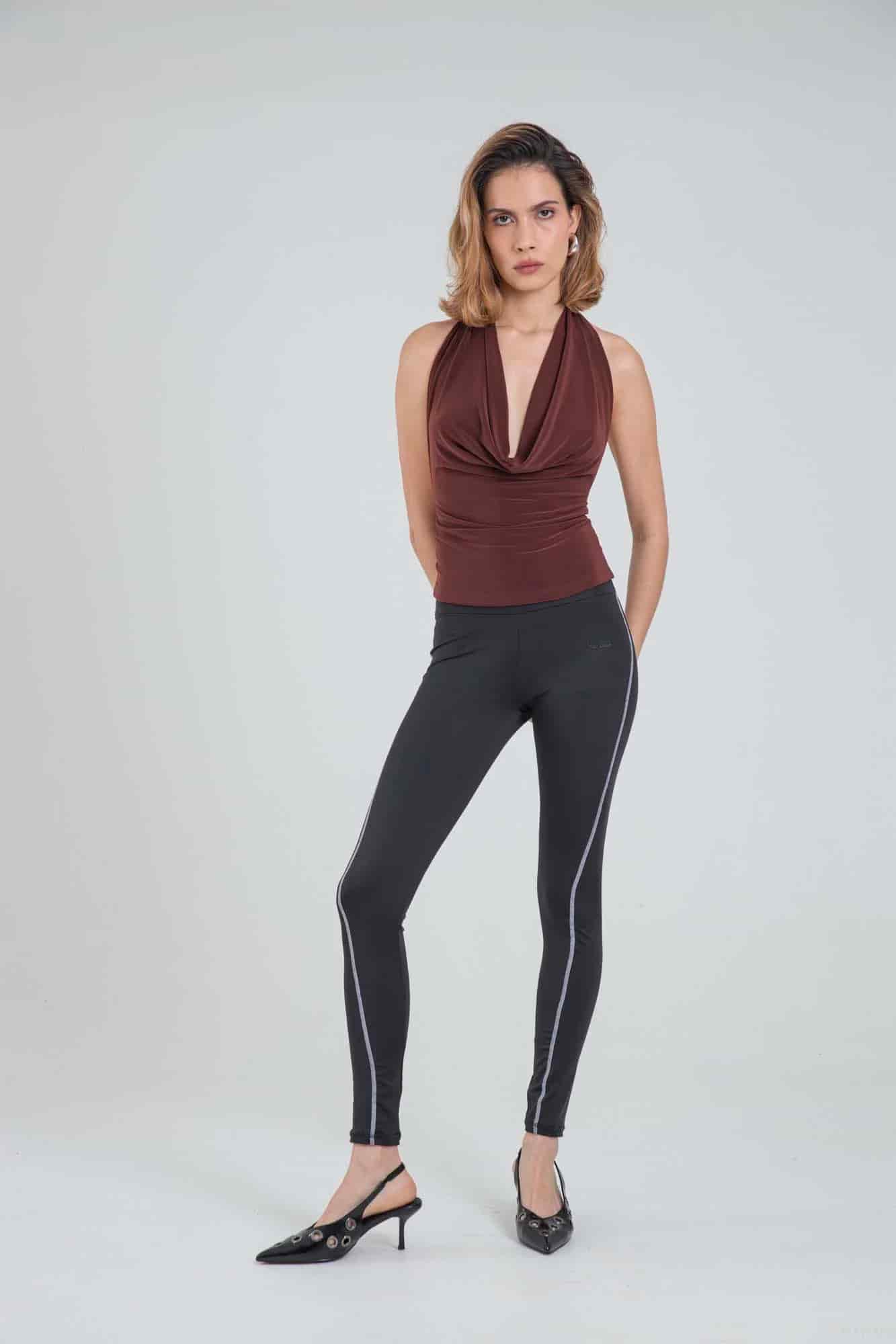 OPHELIA BROWN TOP - miniatura 11