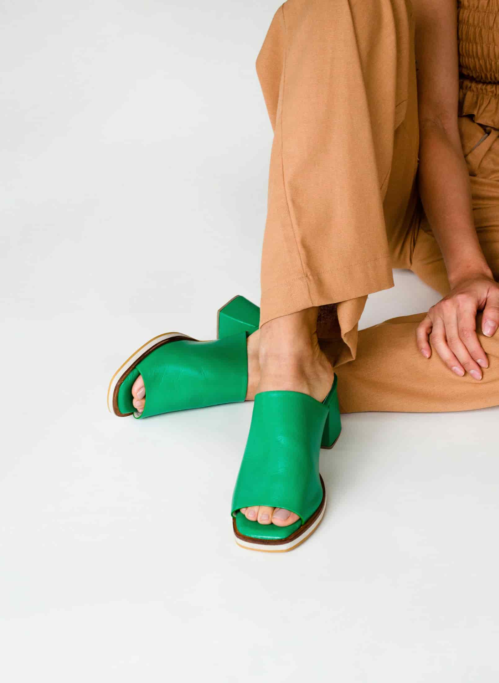 Libra Mule Sandals - Kelly / Emerald Green - miniatura 1