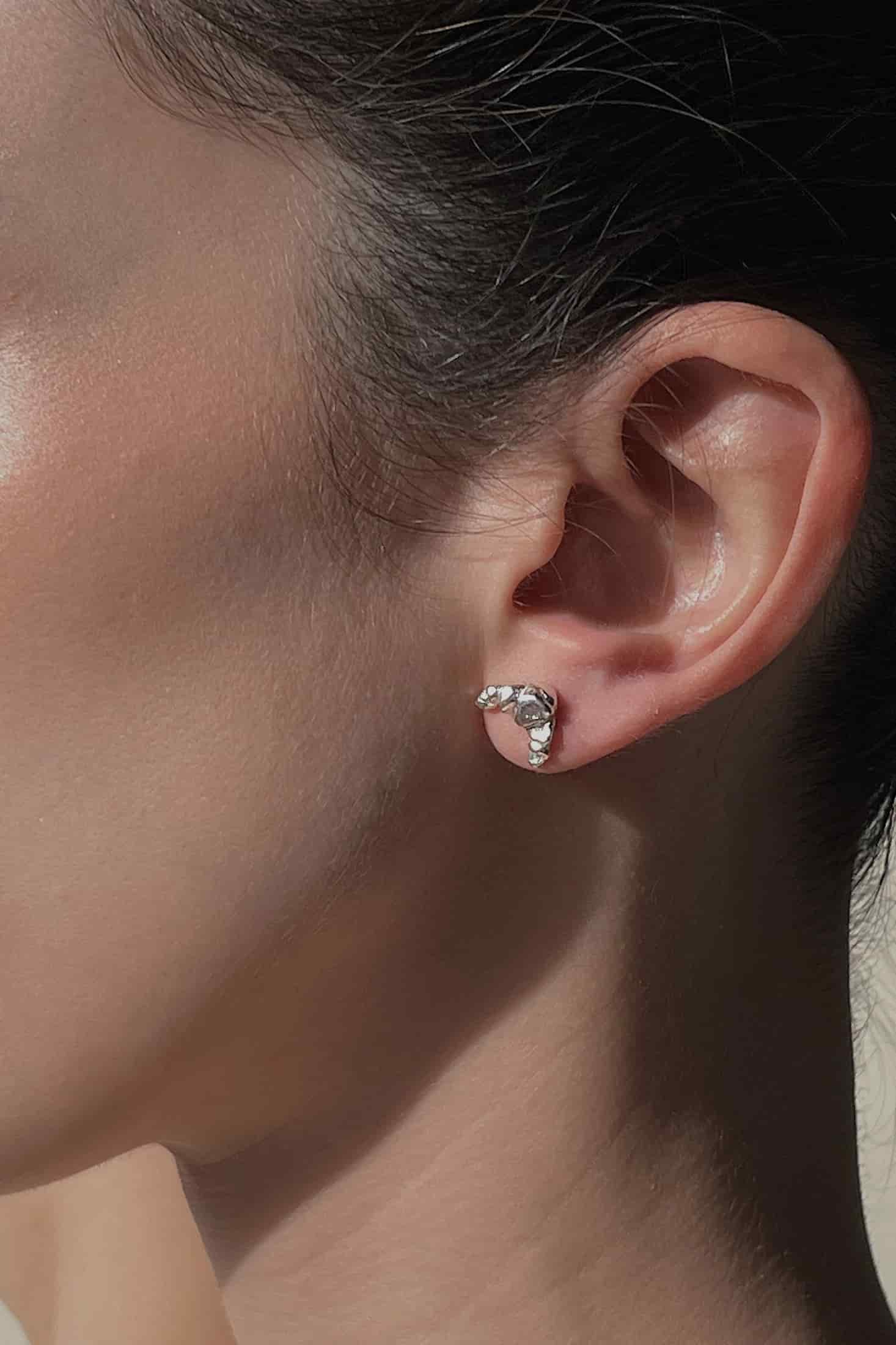 Aretes Croissant Mini - miniatura 2