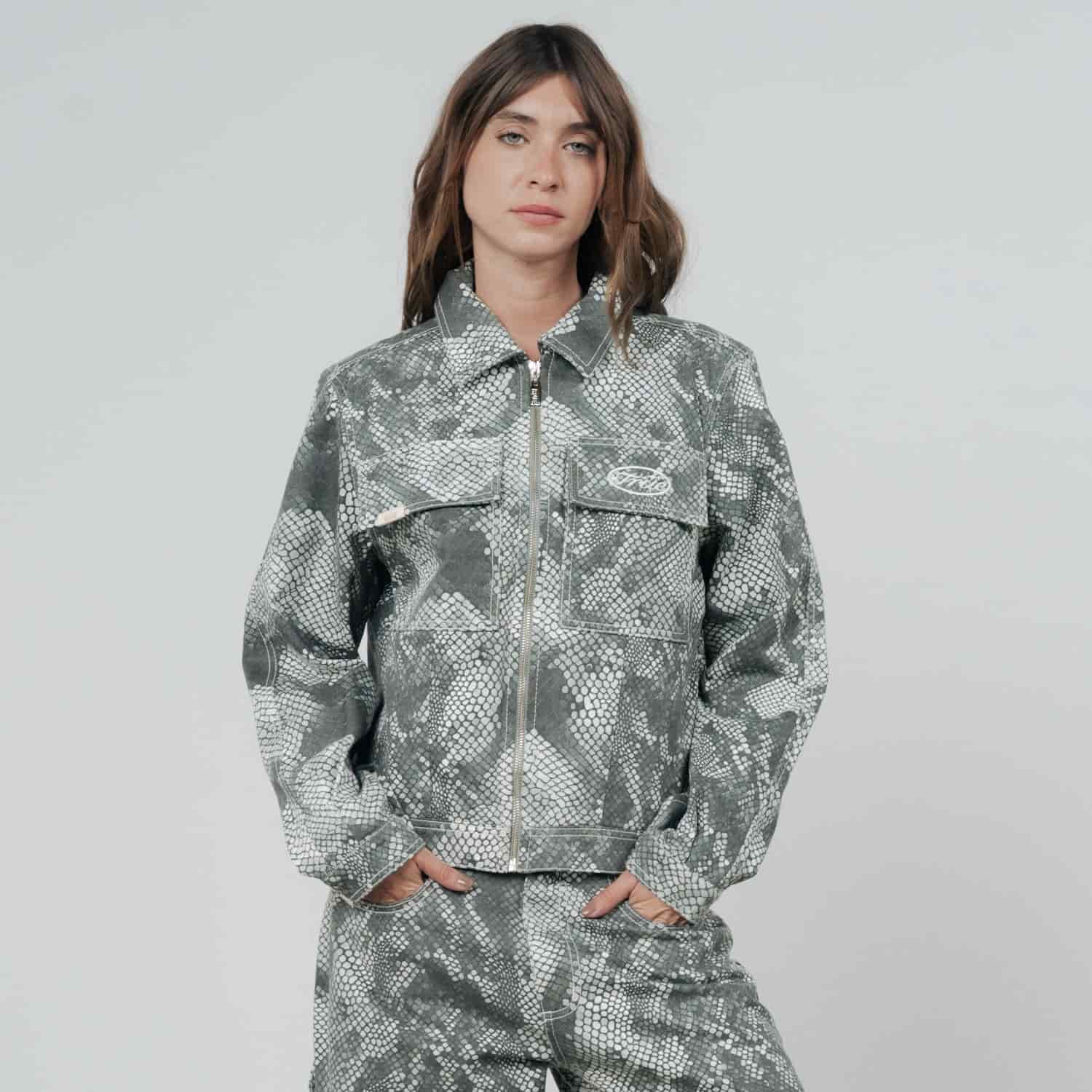 Python Drill Light Jacket - Gray - miniatura 2