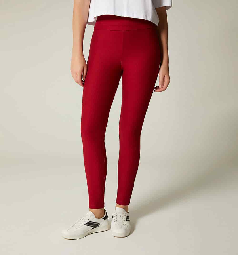 Leggins pitillo con pretina ancha - miniatura 2