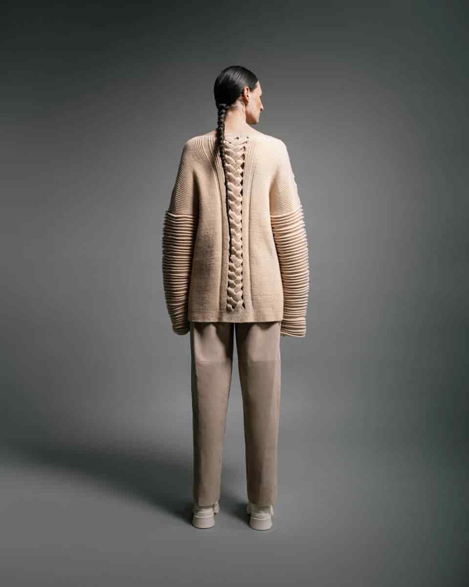 SUEDE BAGGY TROUSERS - miniatura 6