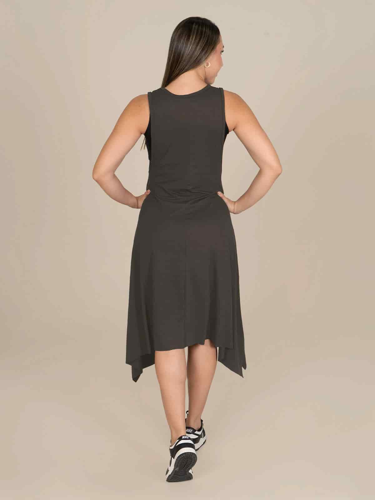 Vestido danila melon negro - miniatura 4