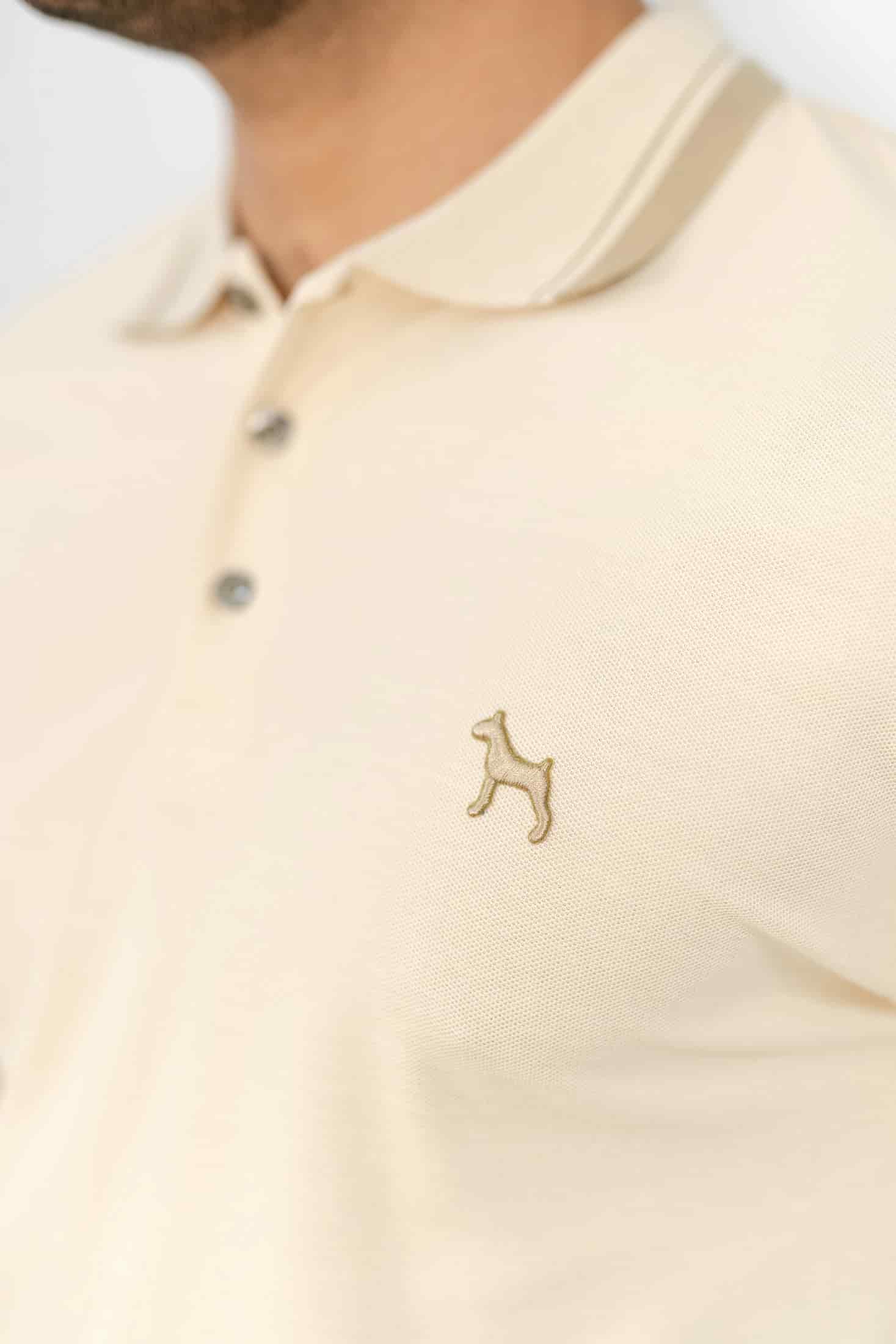 Polo Básica Crema - miniatura 2