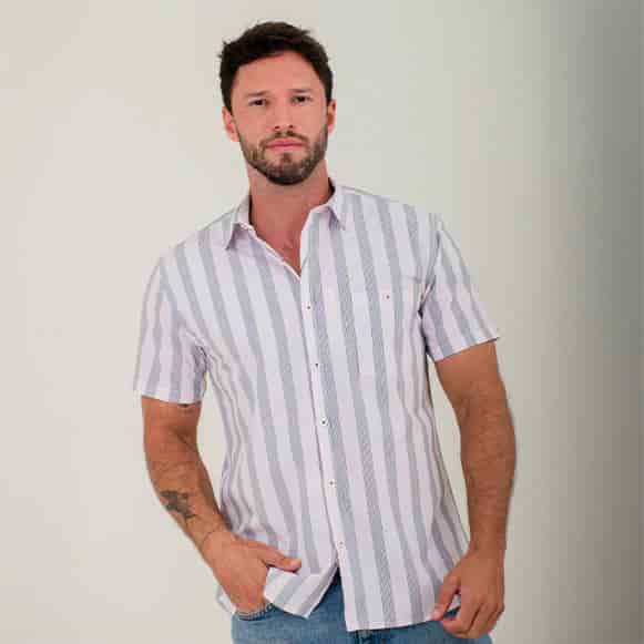 CAMISA MC 100% ALGODON HOMBRE - miniatura 6