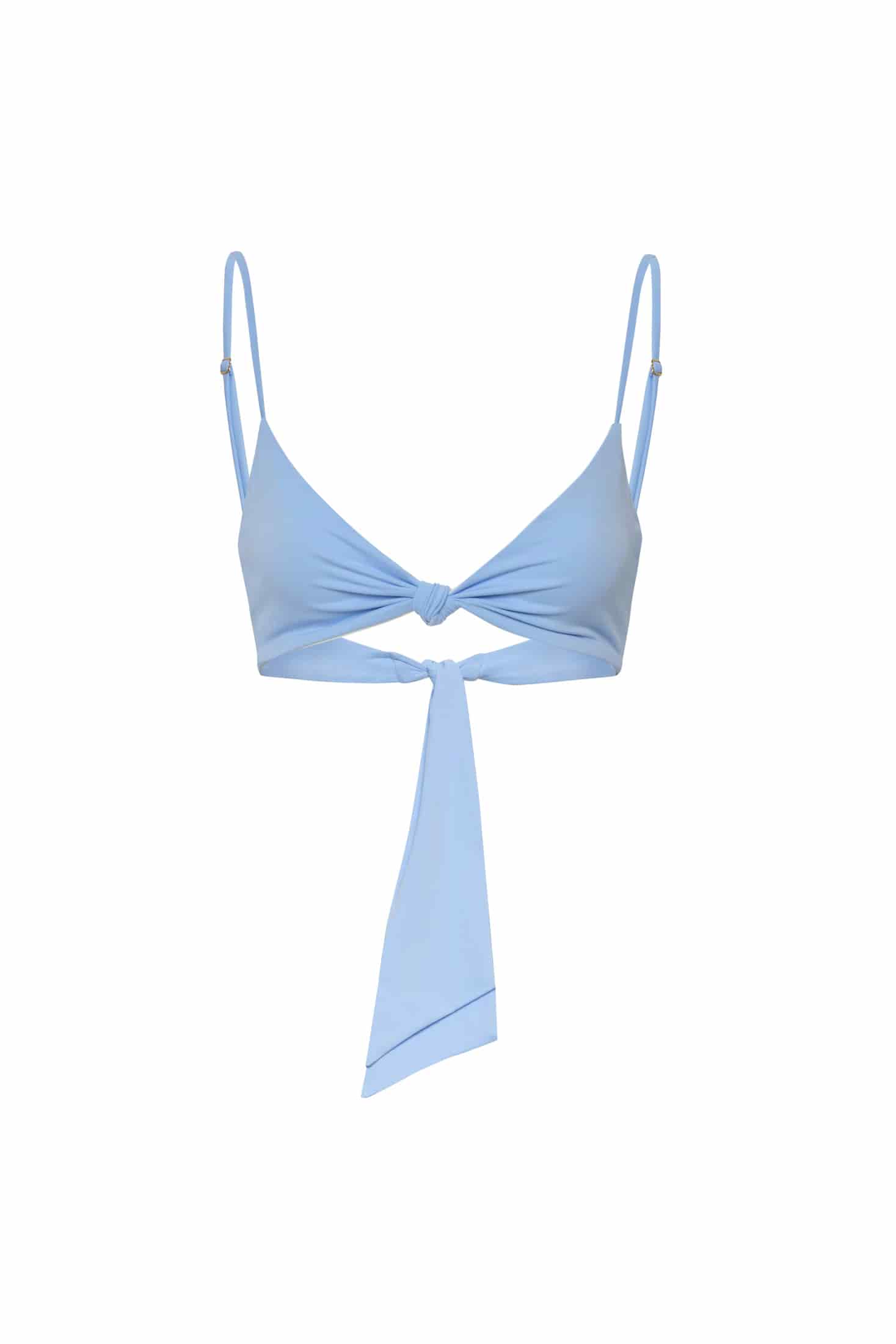 Pacifico Top / Sky Blue - Ivory - miniatura 2