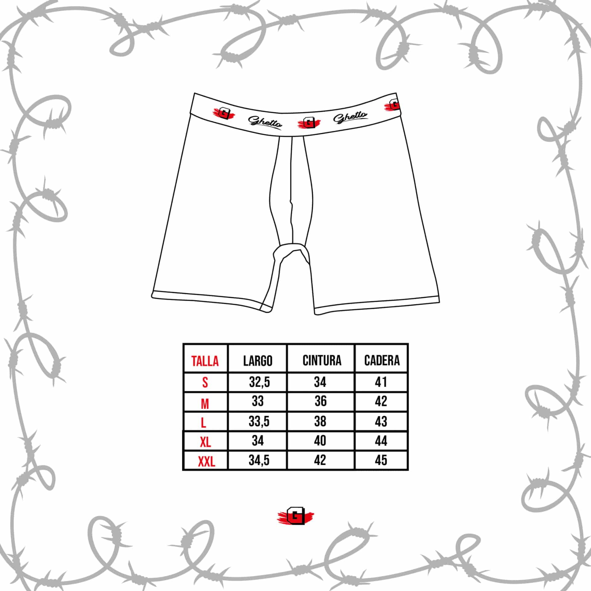 Boxer Algodon Crema - miniatura 3