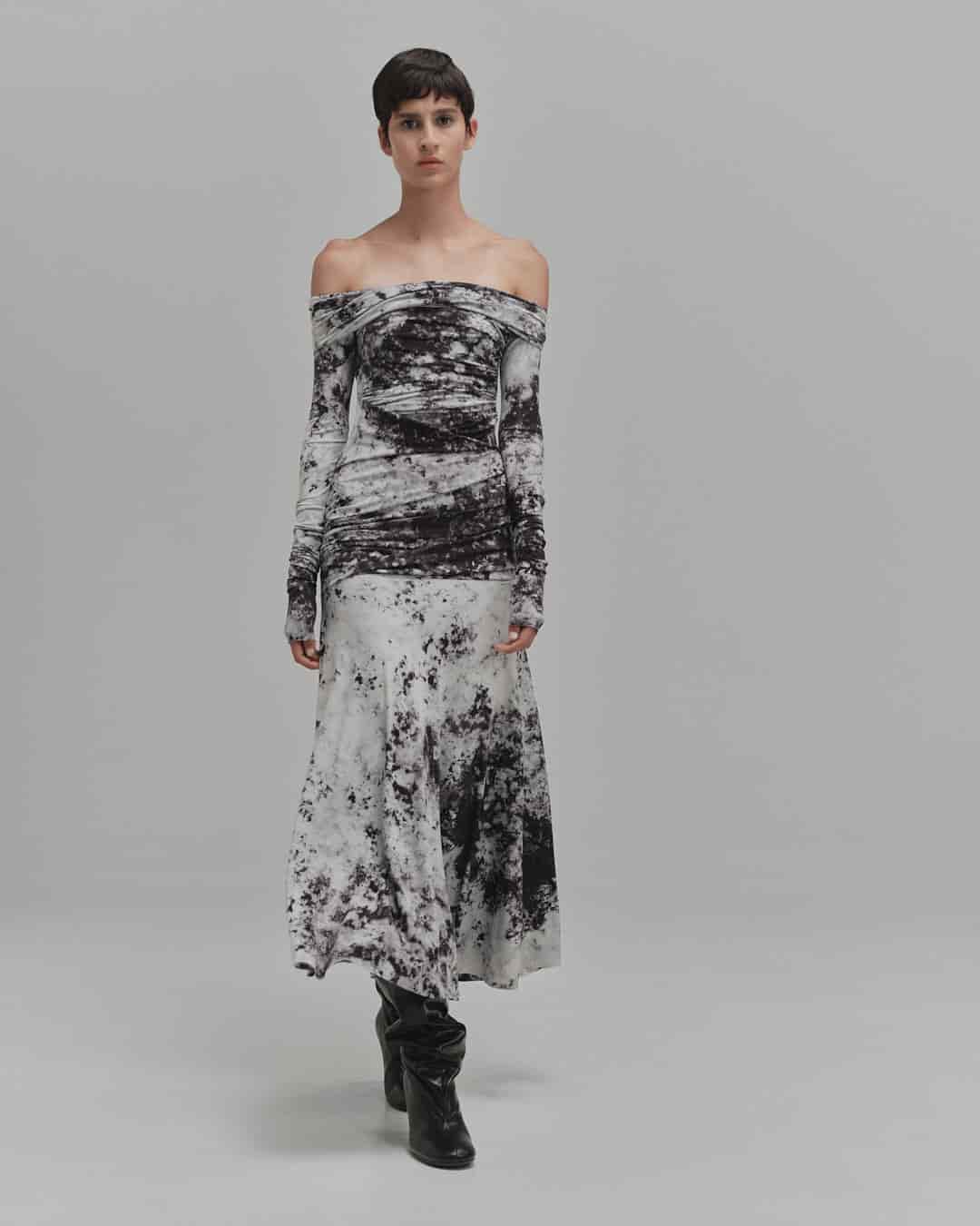 "VINCA" MIDI DRESS - miniatura 2