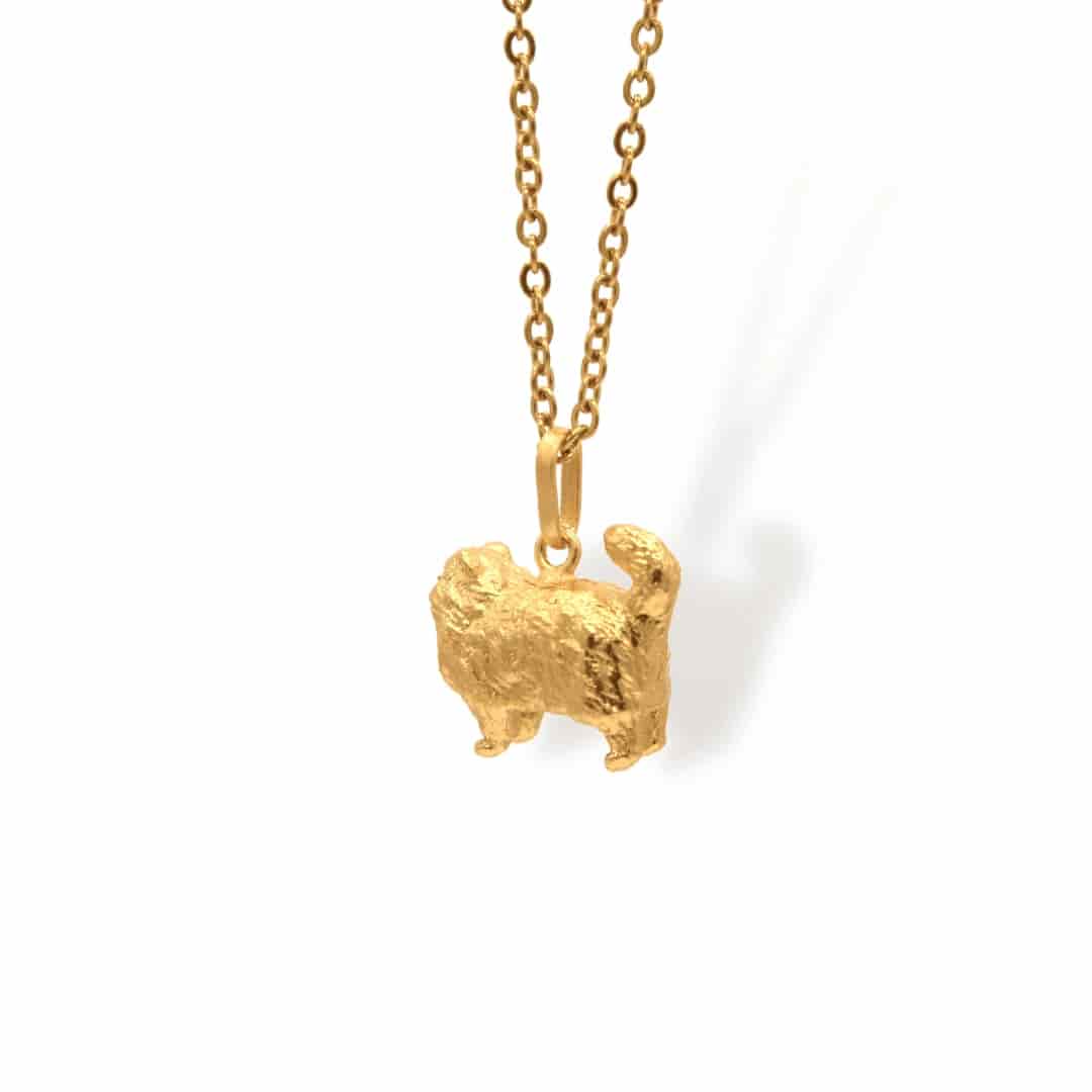 Cadena de gato peludo cuerpo completo - miniatura 1
