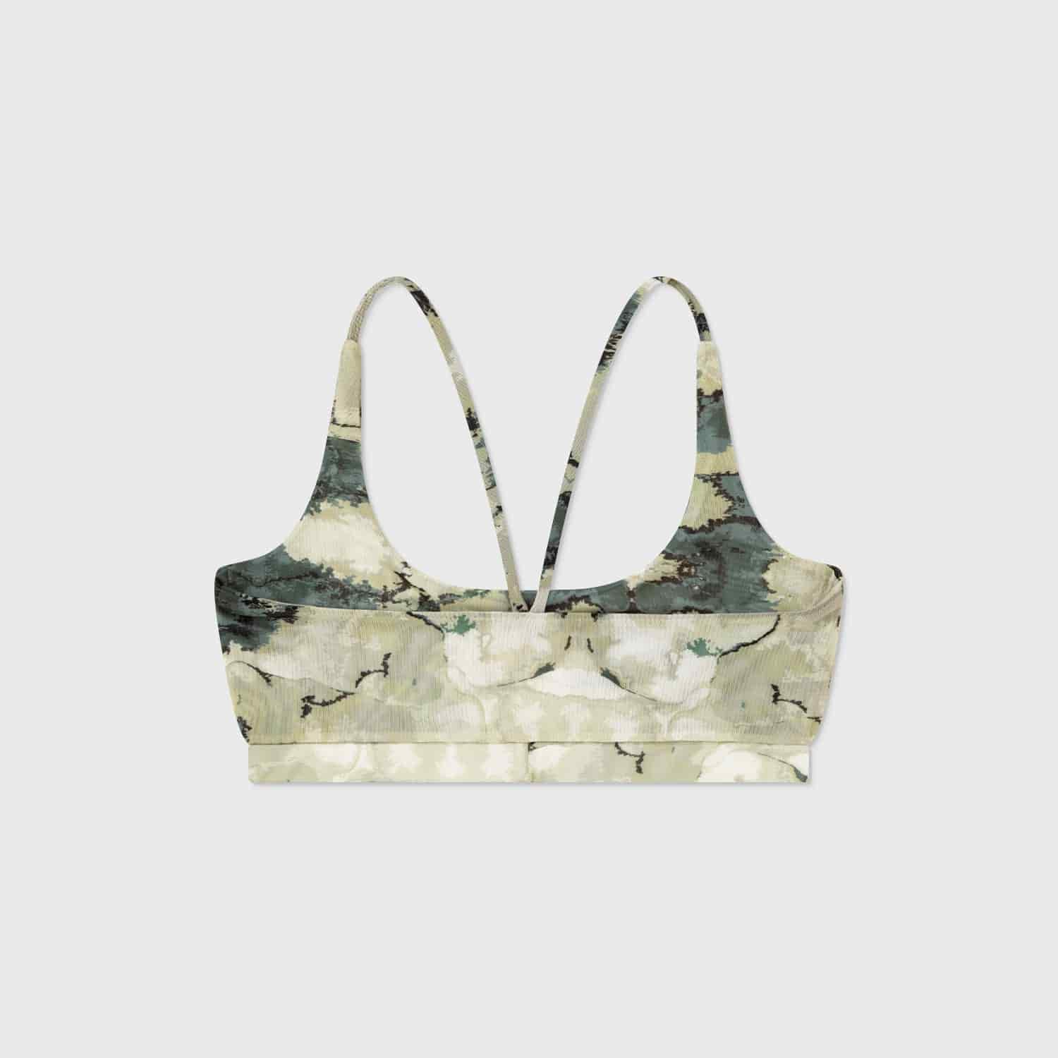 Marble Mesh Cut-Out Top - Green - miniatura 5