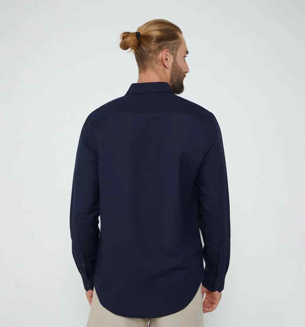 Camisa para hombre de lino - miniatura 21