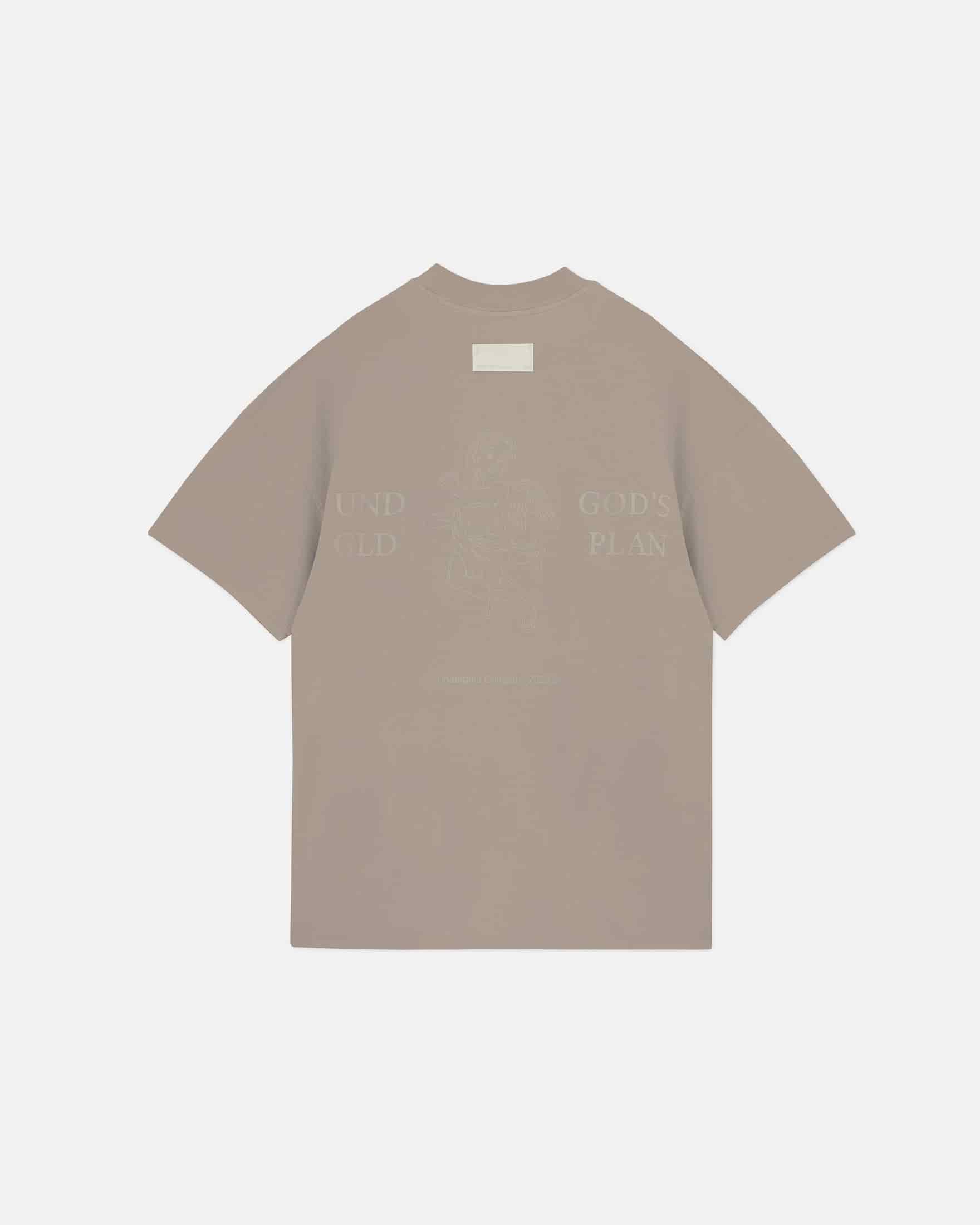 Echoes God's Plan Tshirt Light Brown - miniatura 3