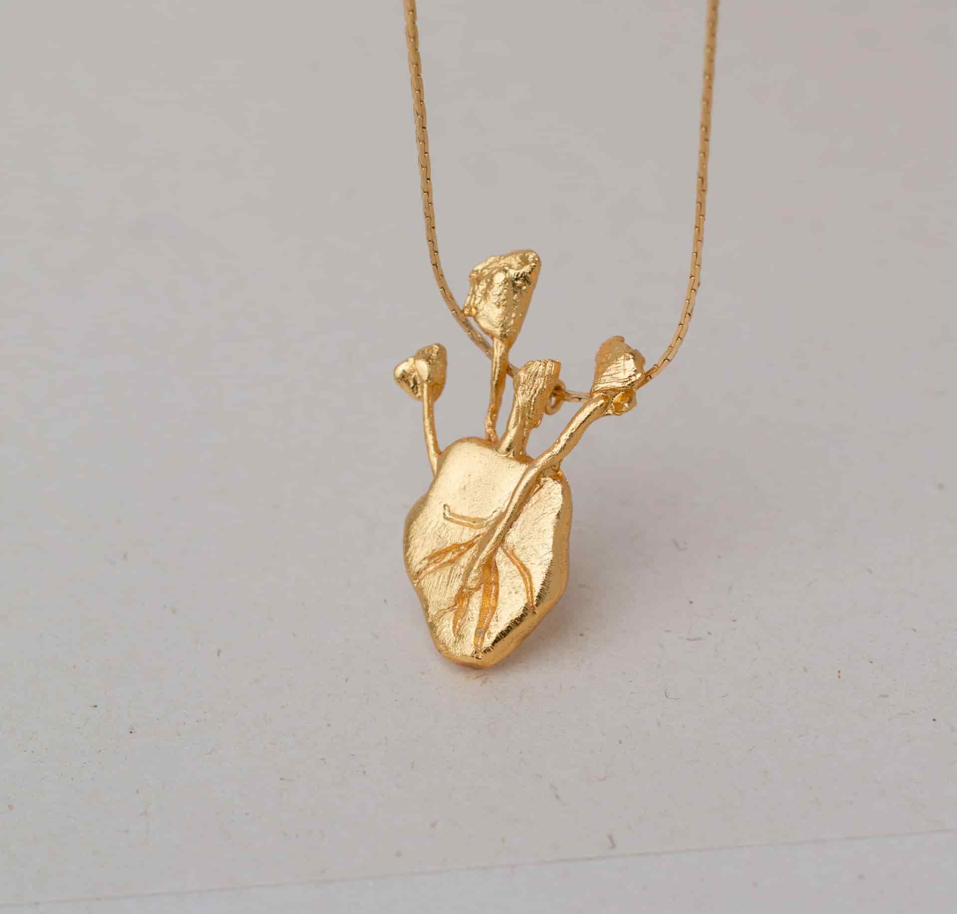 Collar Corazón semilla - miniatura 1