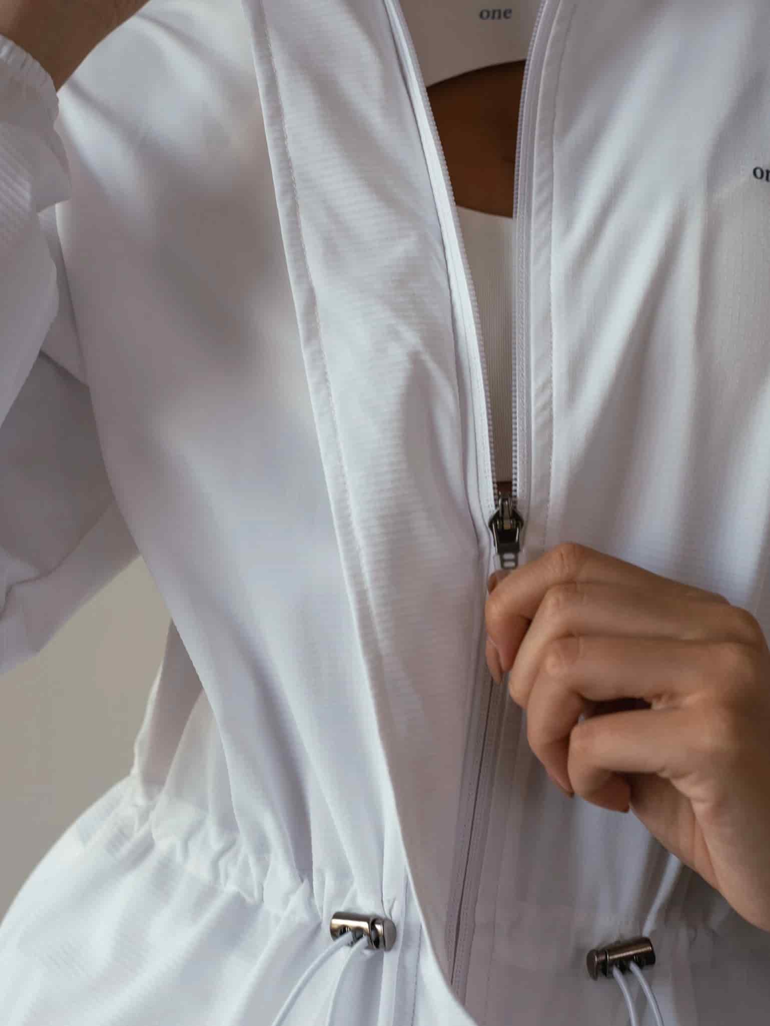 LIGHT WINDBREAKER - SOFT WHITE - miniatura 8