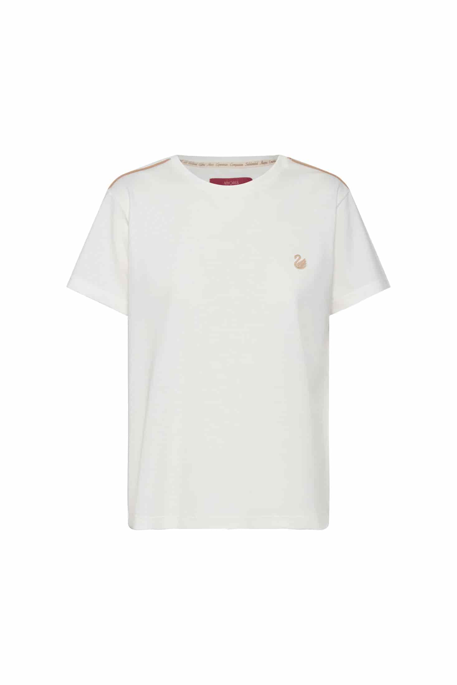 T-SHIRT MINT IVORY/BEIGE - miniatura 1