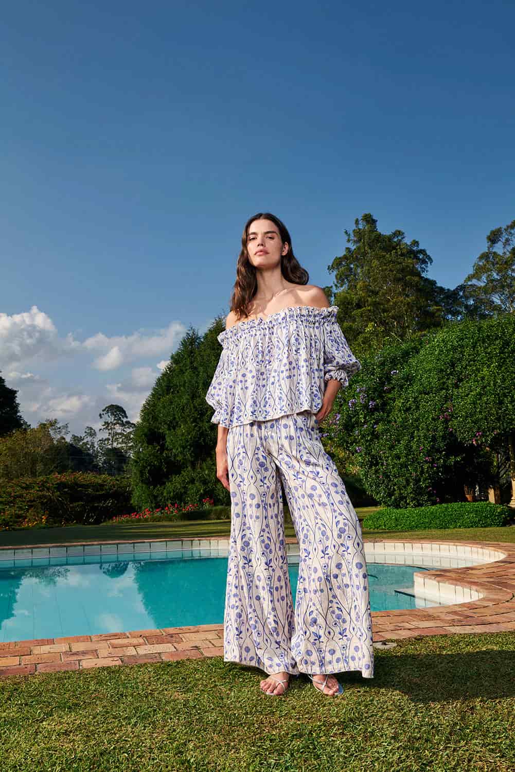 Urucu Petalo Blouse - miniatura 2