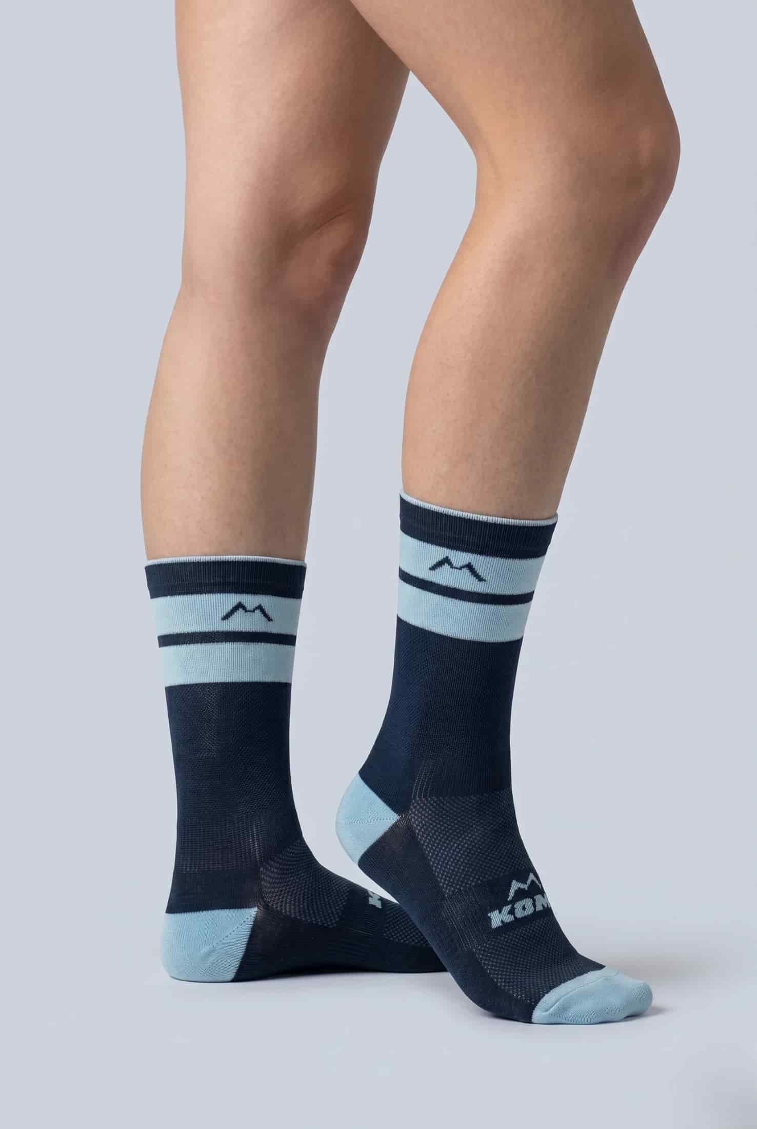 Medias KOM Dúo Stripe | Ciclismo y Running - miniatura 2
