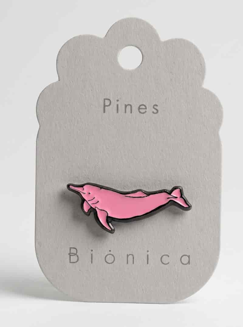 PIN DELFIN ROSADO - miniatura 1