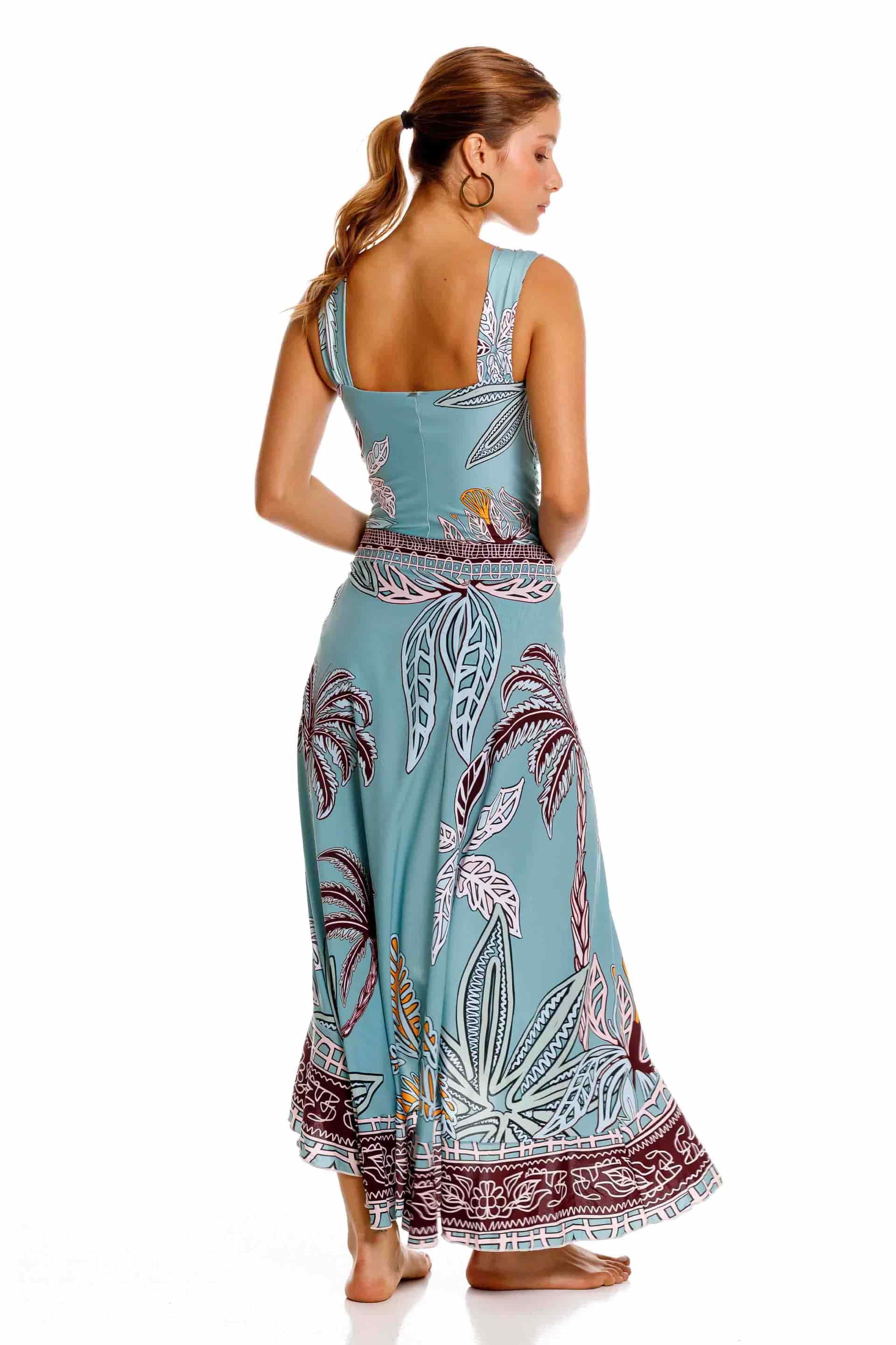 Falda Bolero Maxipalms Verde - miniatura 2