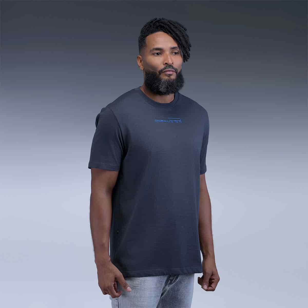 Camiseta Regular Gris - miniatura 3
