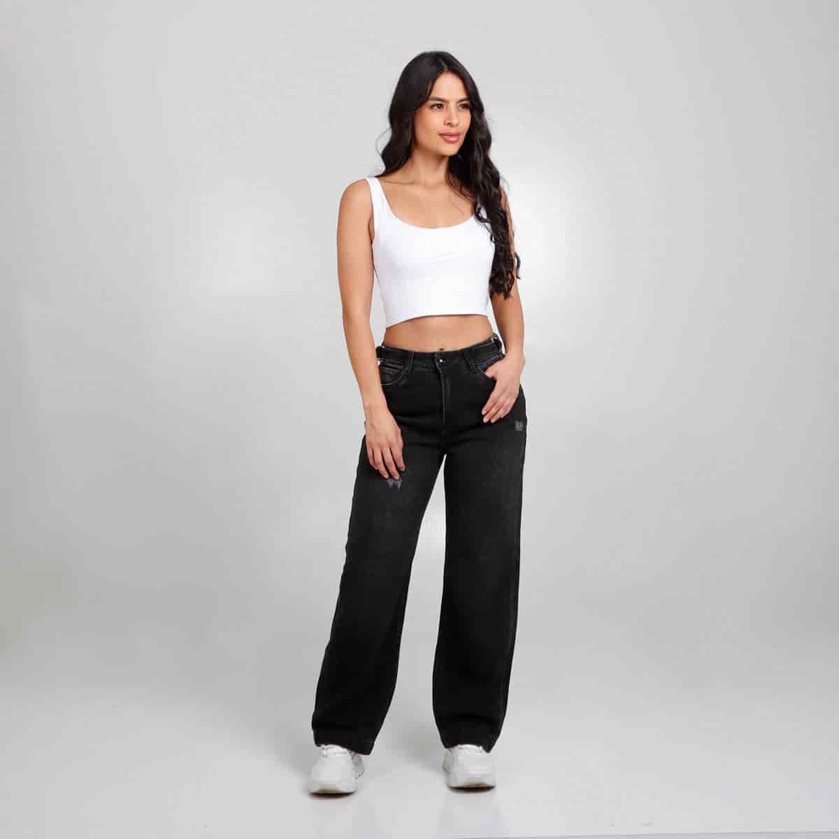 Jean Axspen Mom Fit Ax-2760 Gris - miniatura 1
