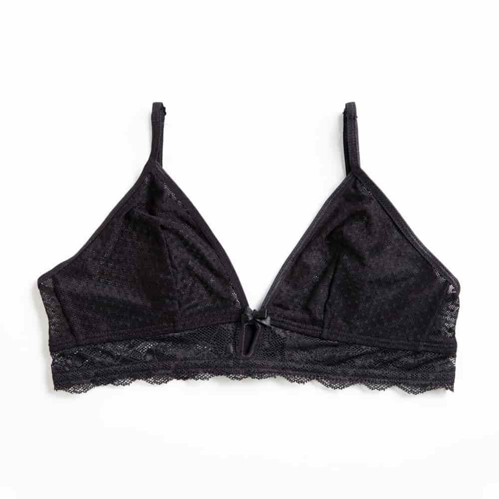 Bralette con encaje en la base - miniatura 2
