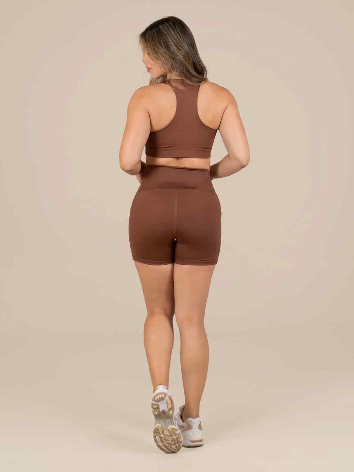 Poket short set cafe - miniatura 2