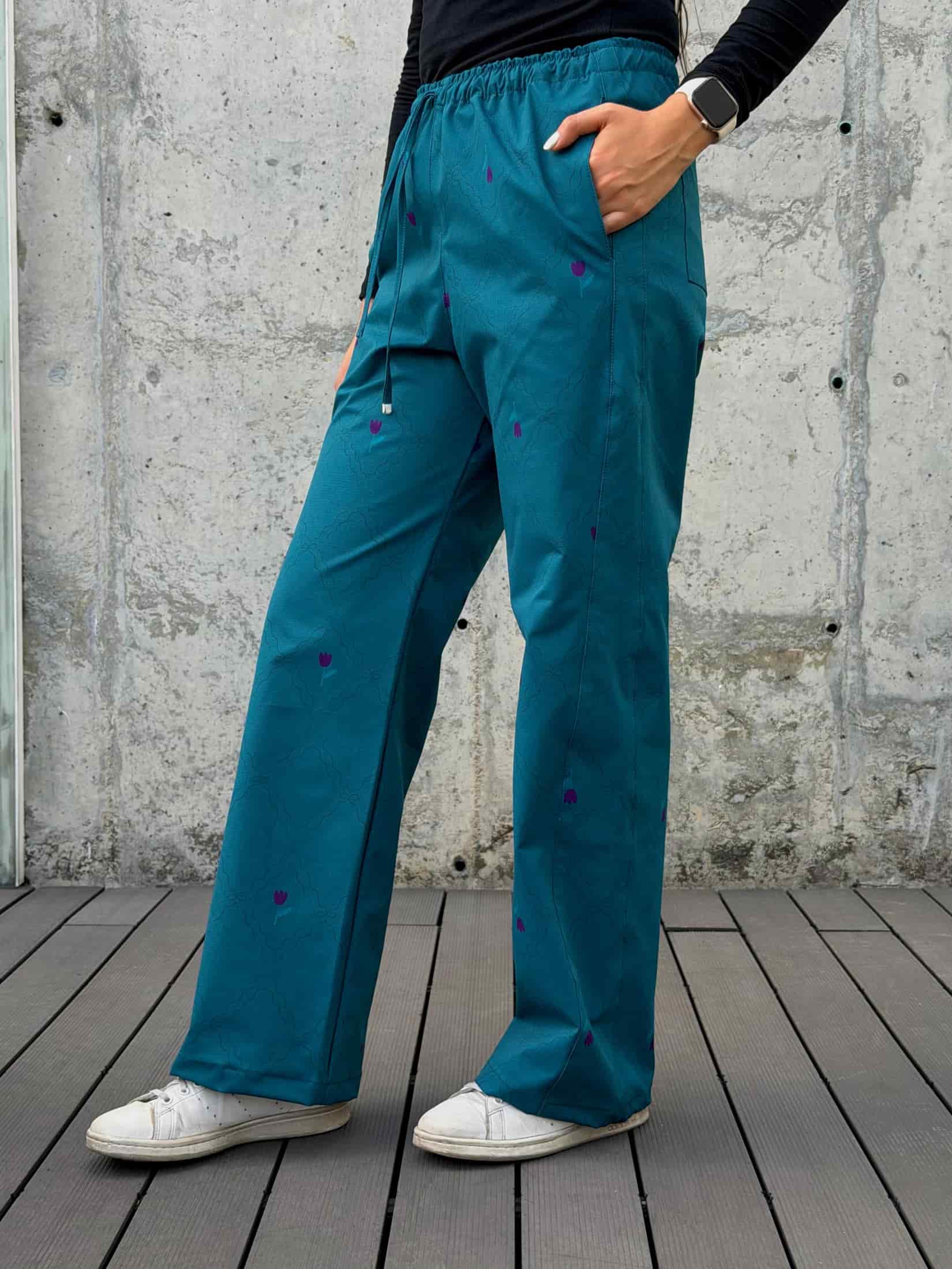 Pantalón Rombos Aqua - miniatura 3