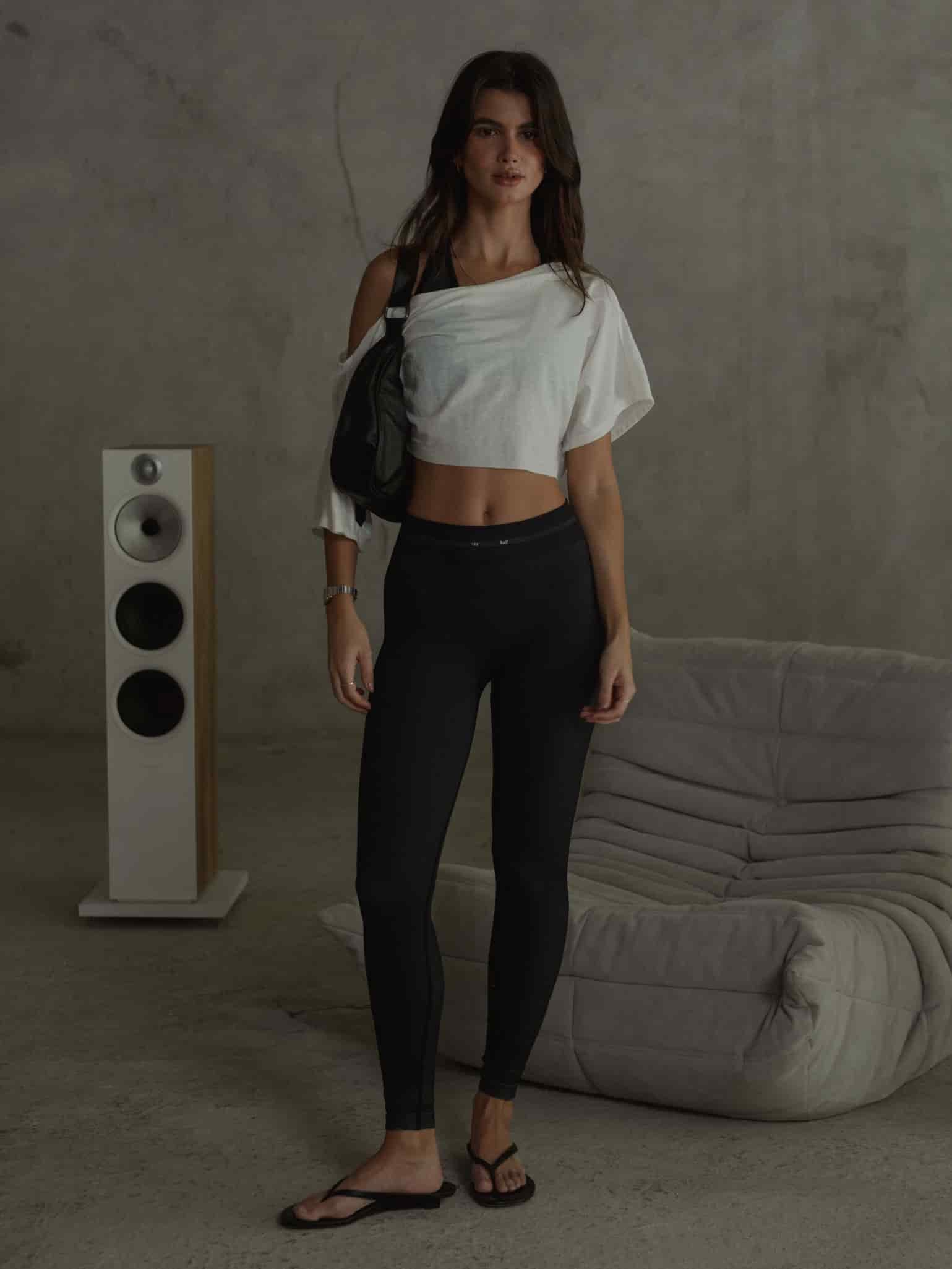 WIRED LINES SEAMLESS LEGGINGS - SHADOW UNDERTONE - miniatura 6