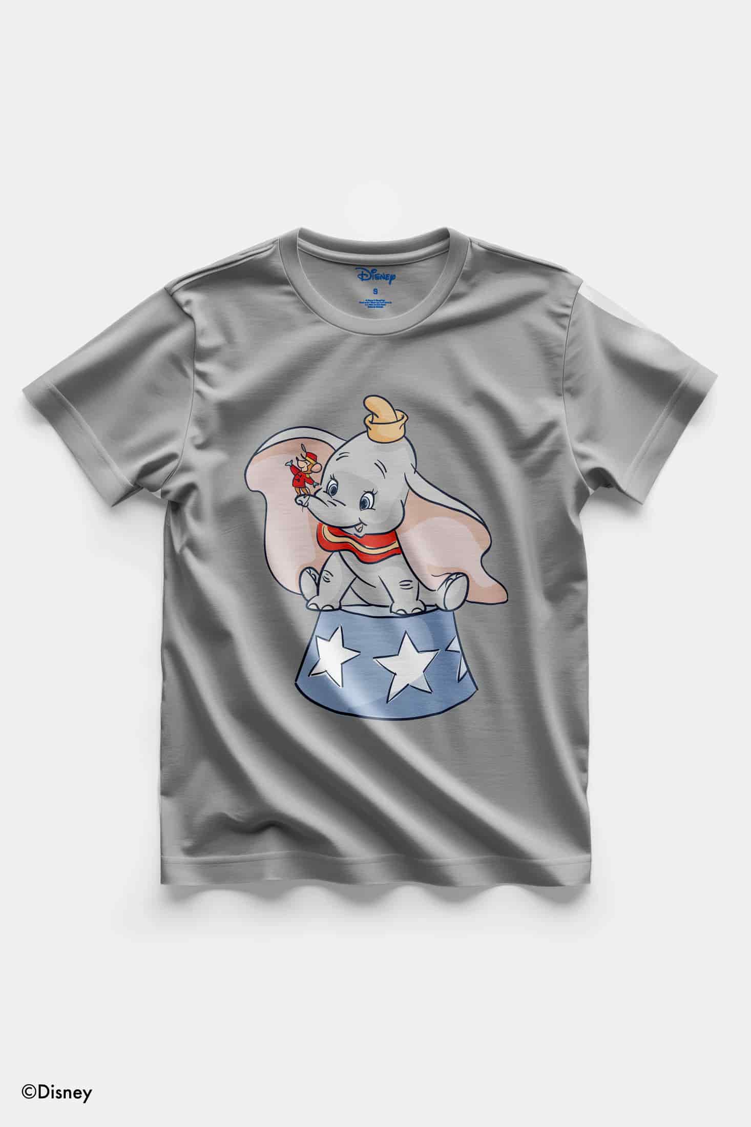 T-Shirt Gris Dumbo - miniatura 4