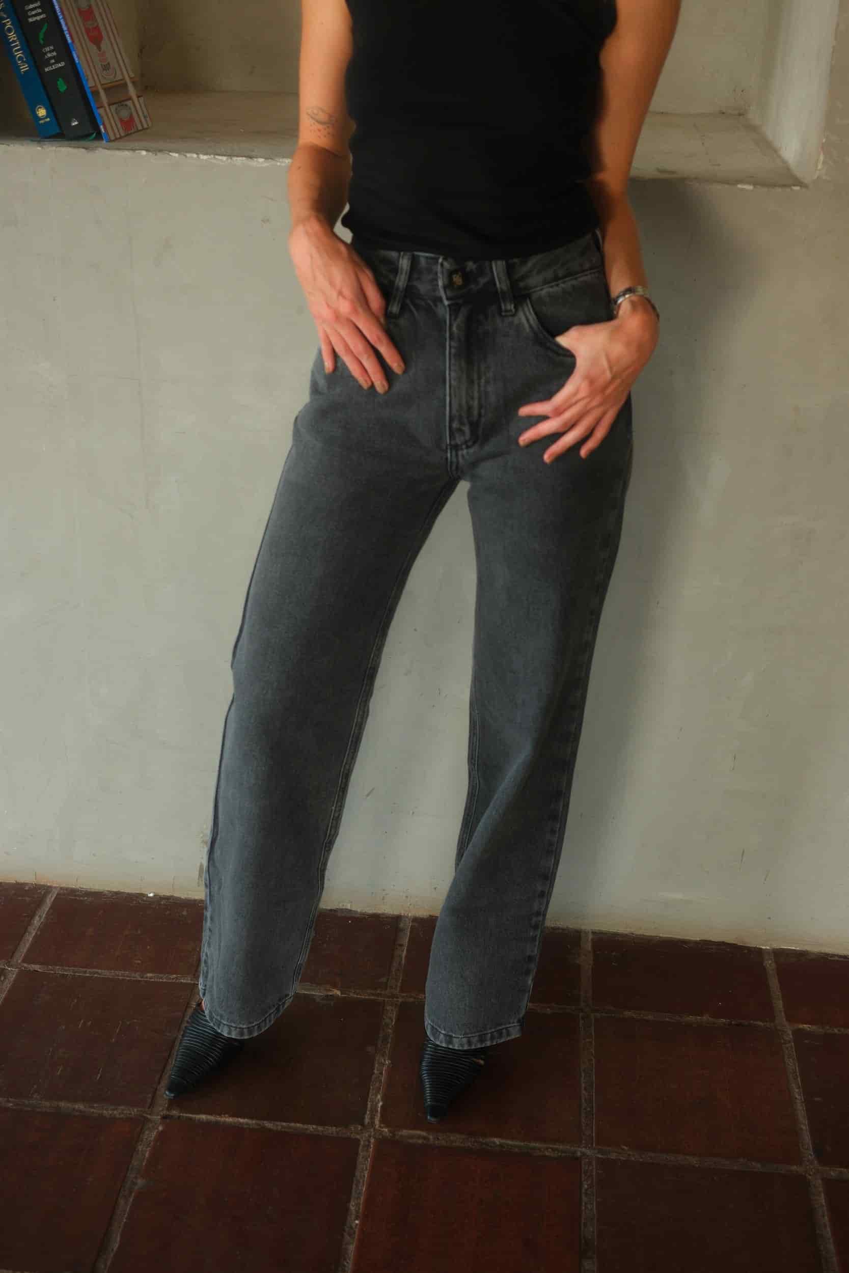 Double Gray Star Jeans - miniatura 3