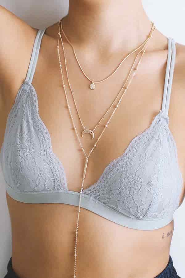 Lace Triangle Bralette - miniatura 29