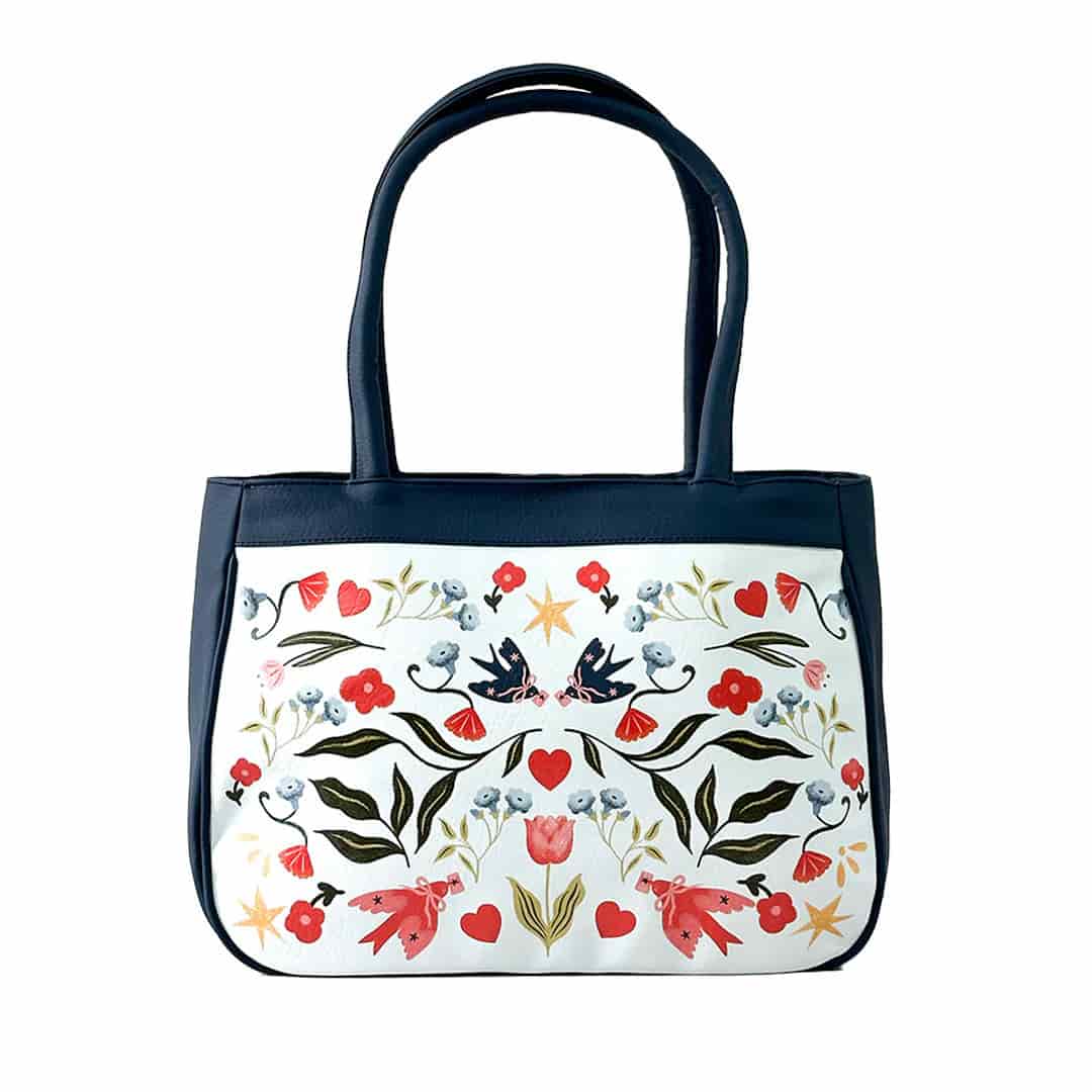 Cartera Para Mujer Croacia Con Estampado Y Cargaderas Love Is In The Air - miniatura 1