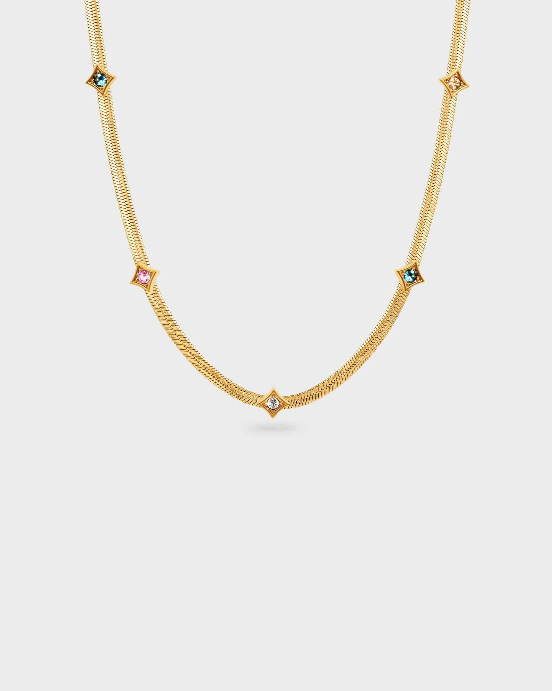 Collar Plano Rombos - miniatura 2