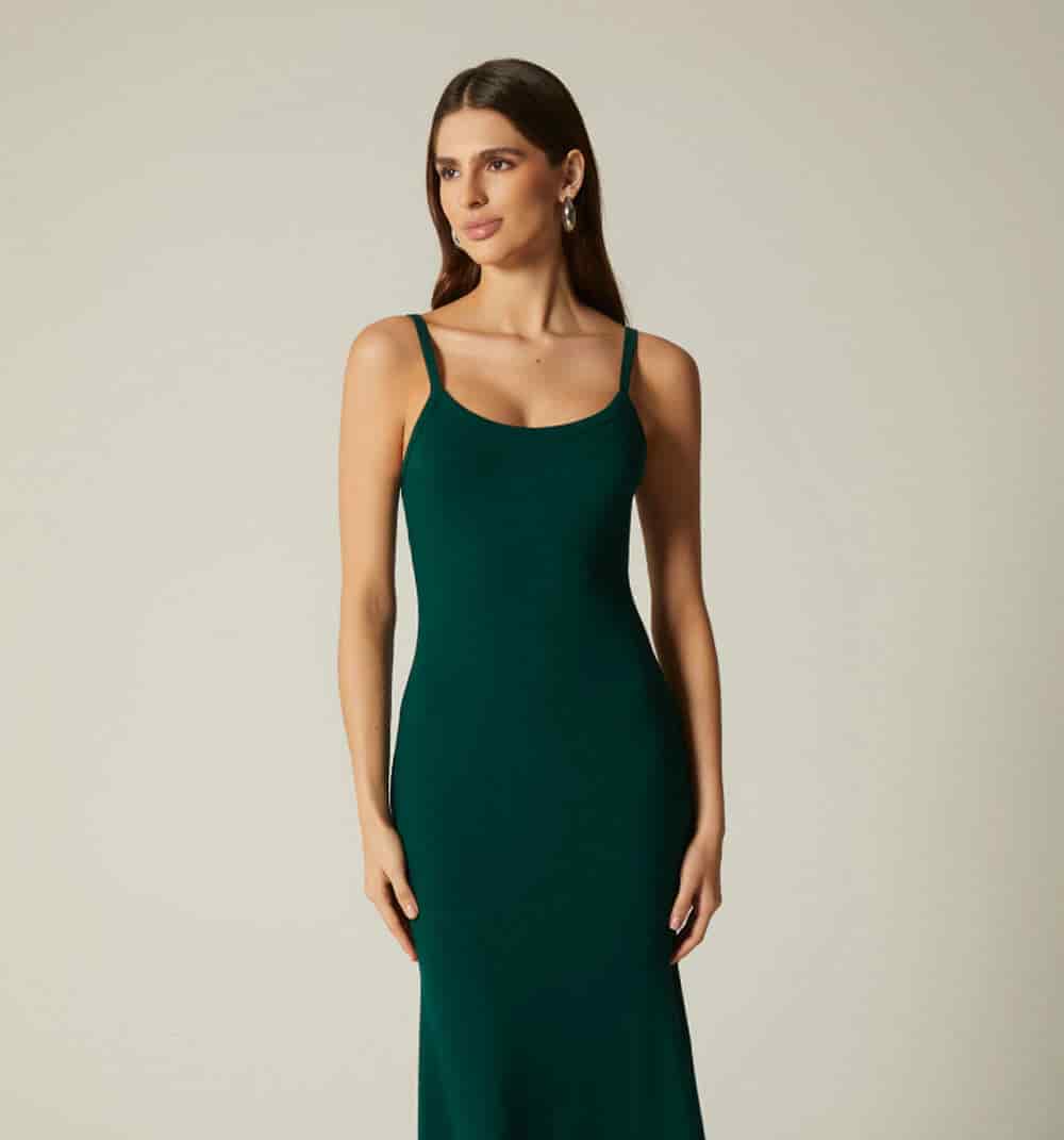Vestido largo tiras - miniatura 3