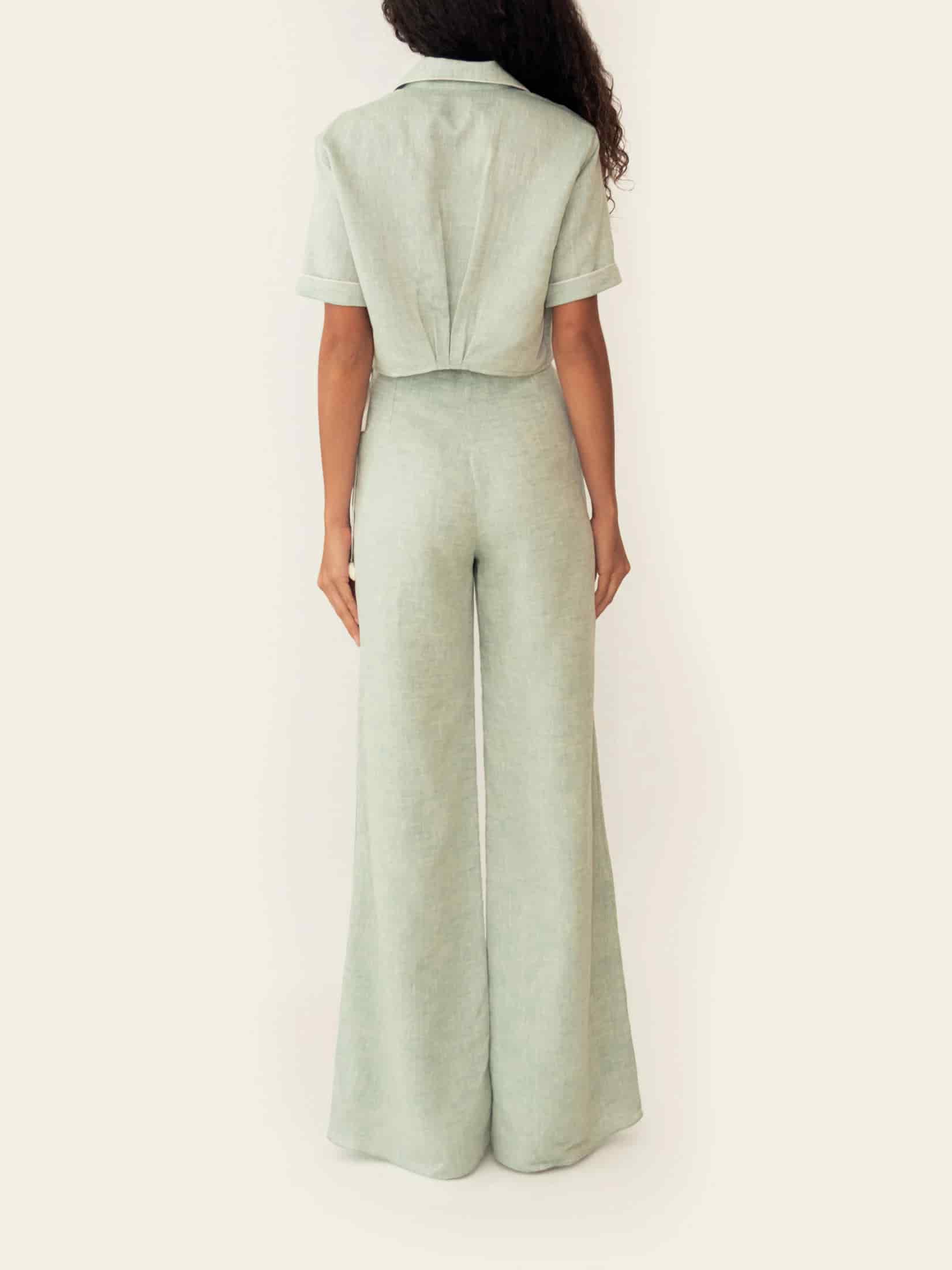 VERA PANT SEAFOAM GREEN - miniatura 4