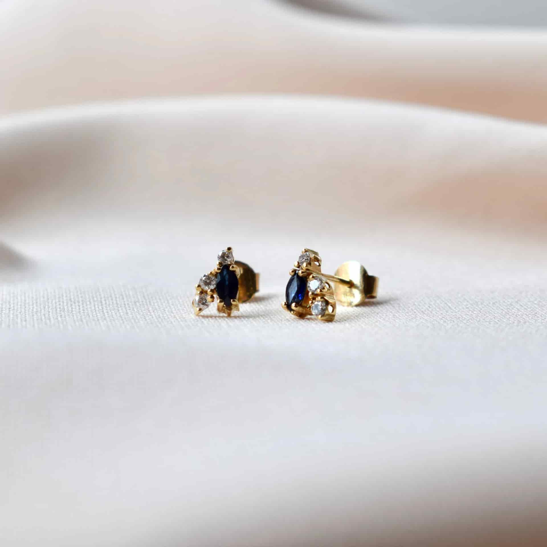 Aretes Zafiro Marquis - miniatura 3
