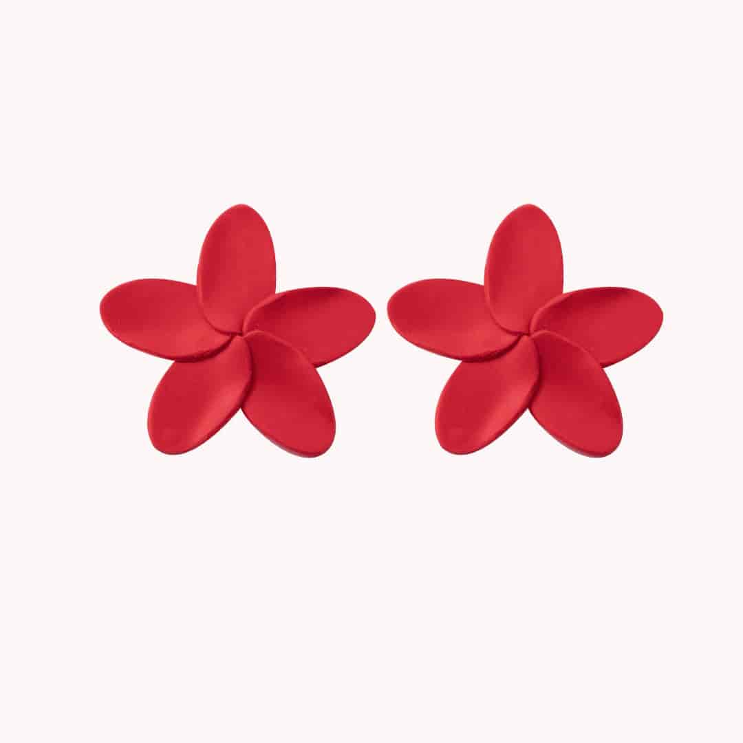 Aretes Flor primavera mini - miniatura 3