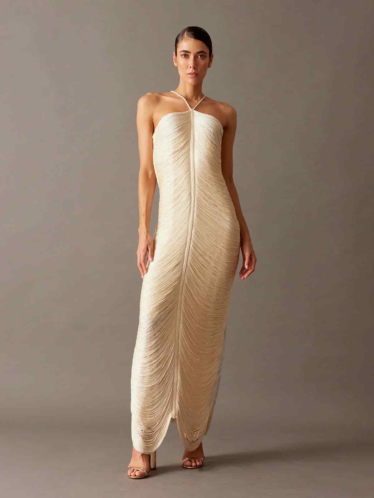 VESTIDO JADE LARGO - miniatura 5