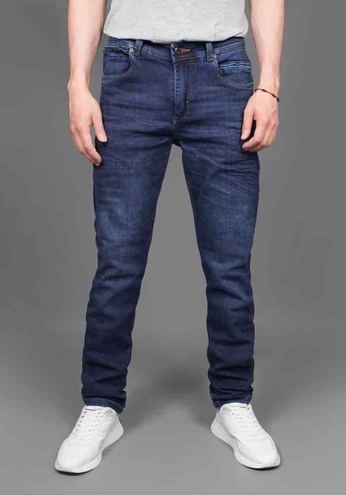 Jean para Hombre en Tono Azul Oscuro Marca Thunder - miniatura 1