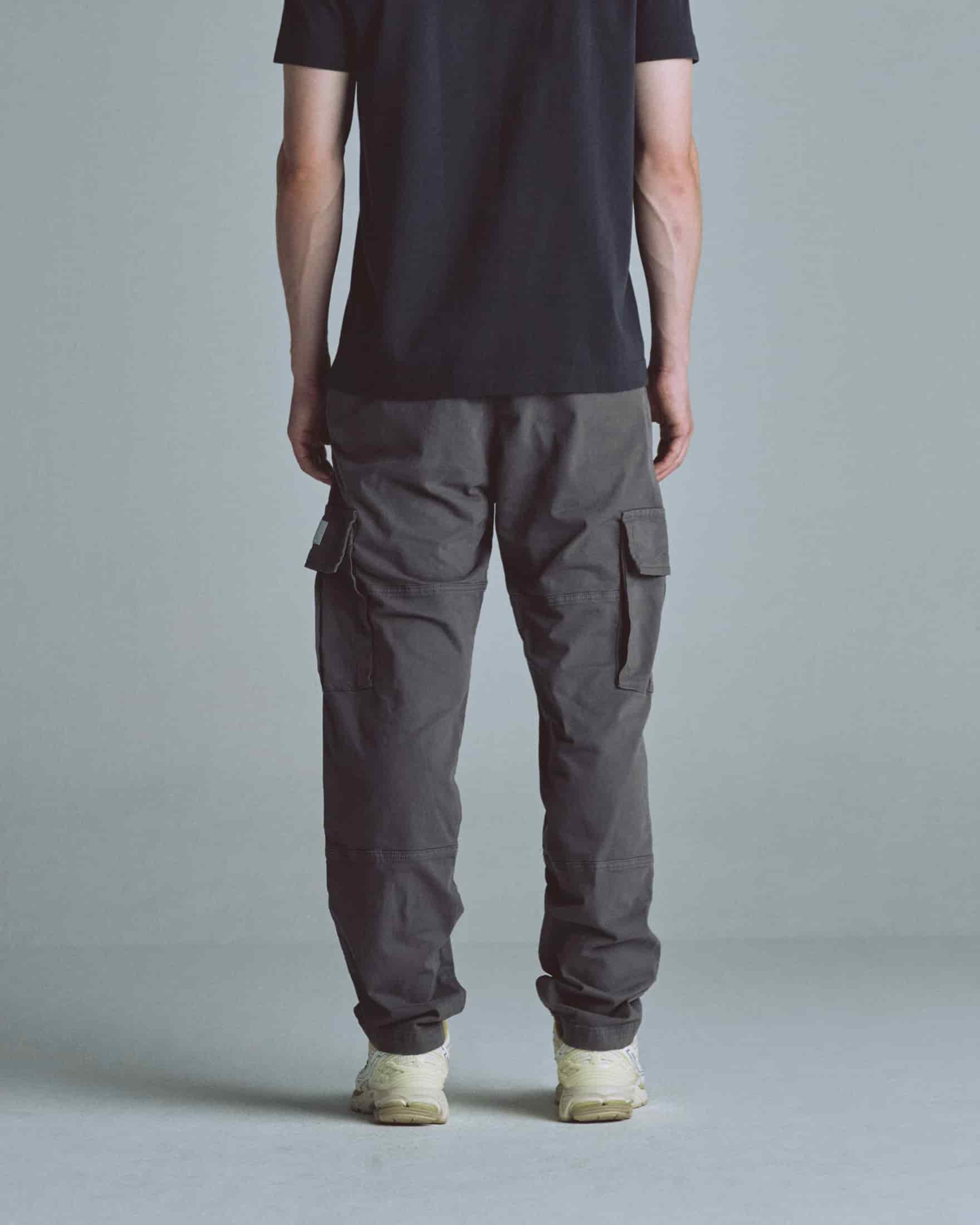 Basics Relaxed Cargo Pant Gray - miniatura 11