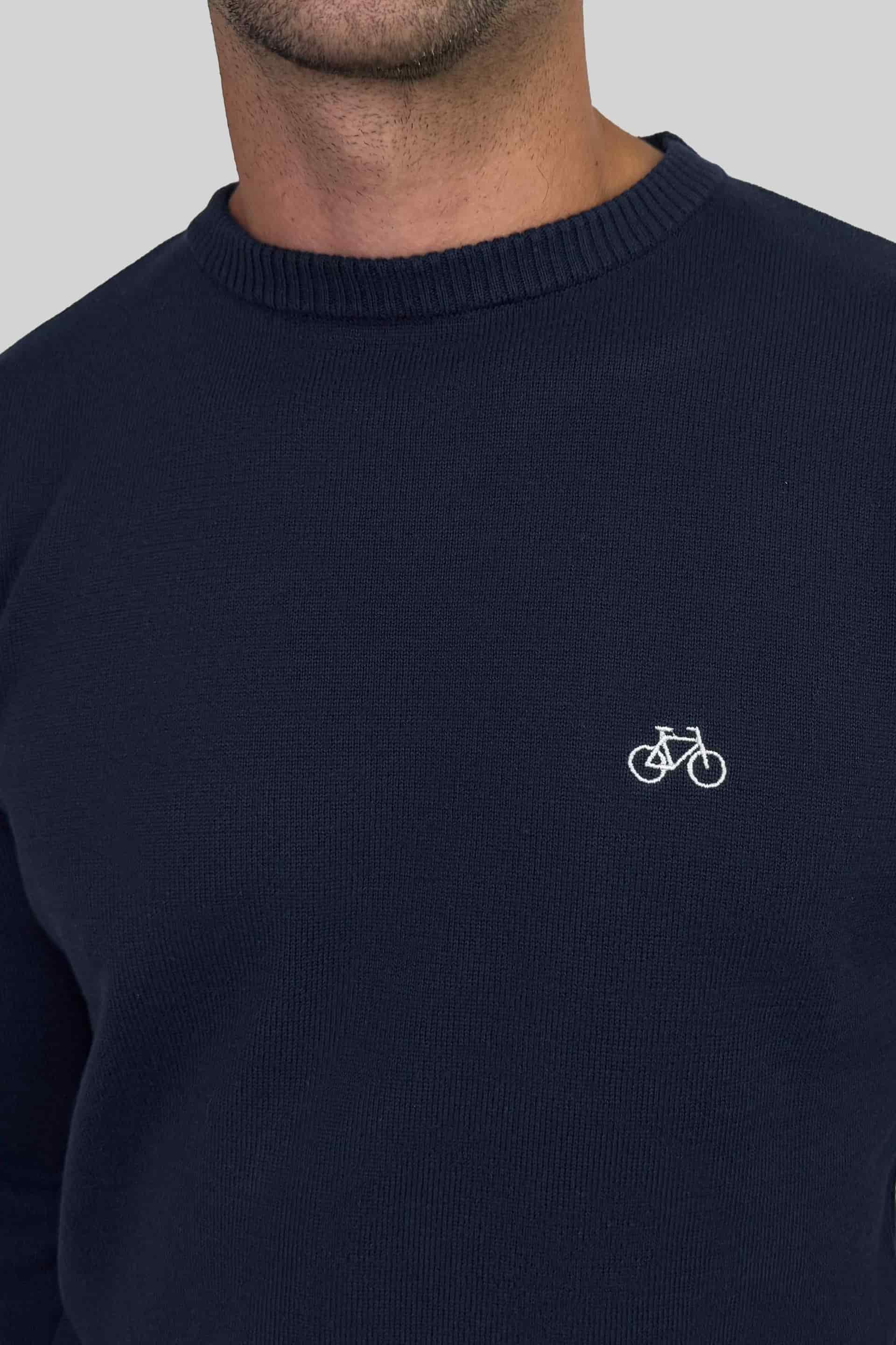 SACO CUELLO REDONDO NAVY - miniatura 2