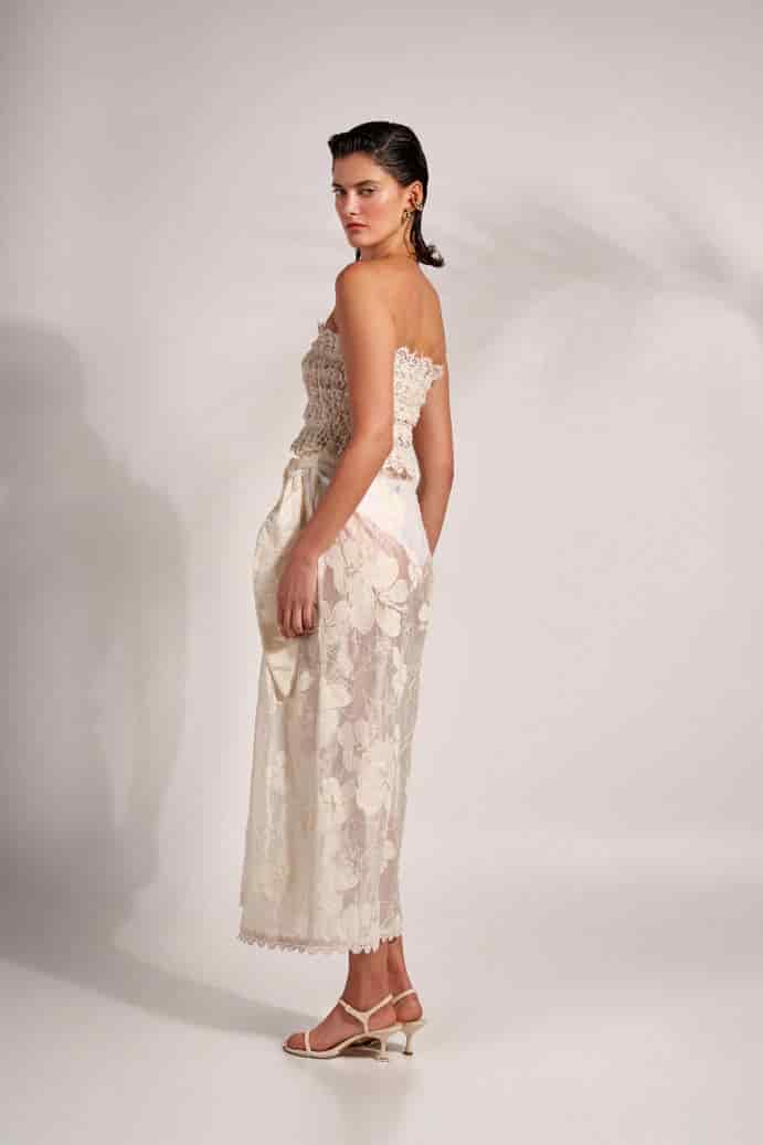 FRANCA SKIRT CREAM - miniatura 2