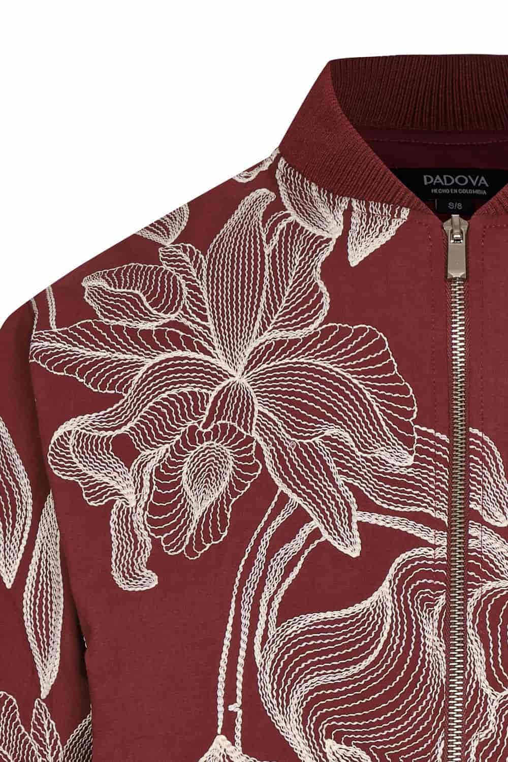 Chaqueta galeria vinotinto - miniatura 4