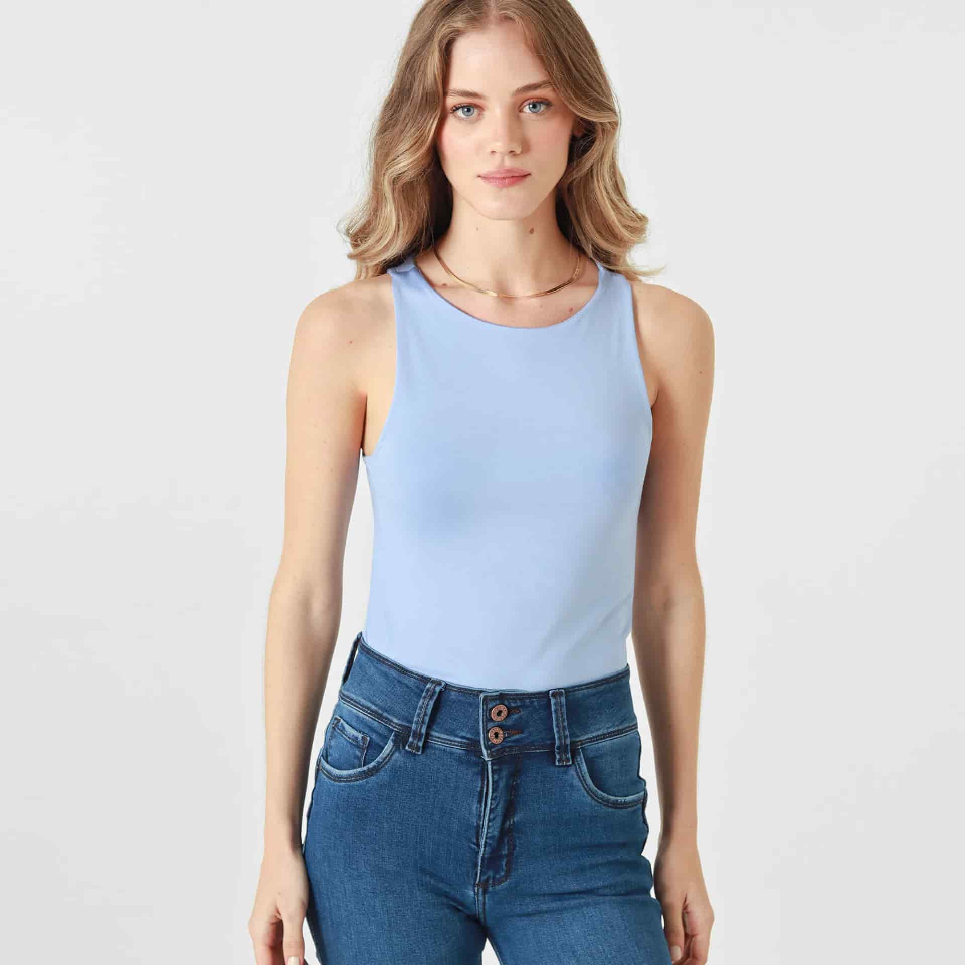Camiseta Cuello Redondo Manga Sisa - miniatura 1