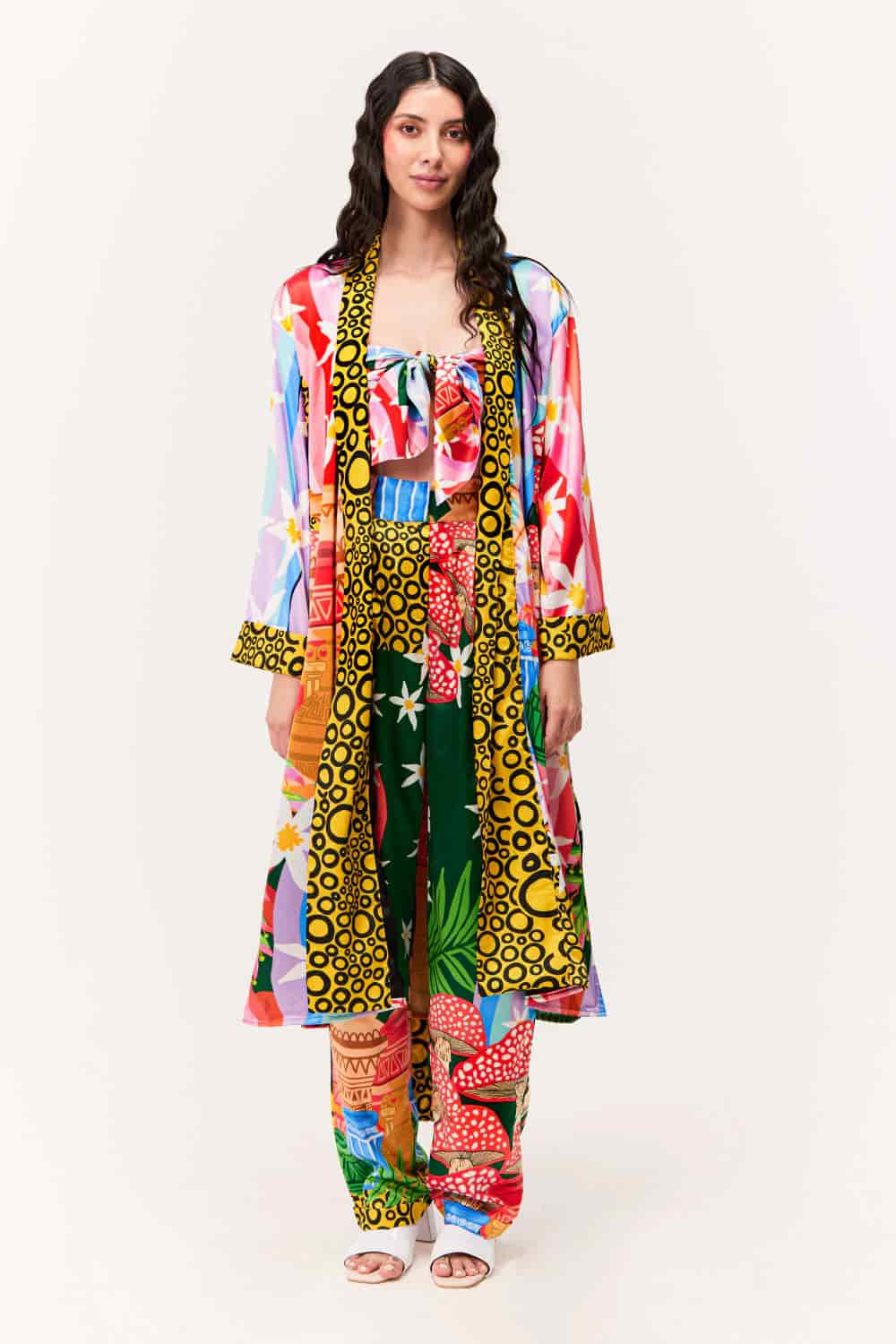 Bata-Kimono Unisex / Ilustración Alma de Barro - miniatura 3