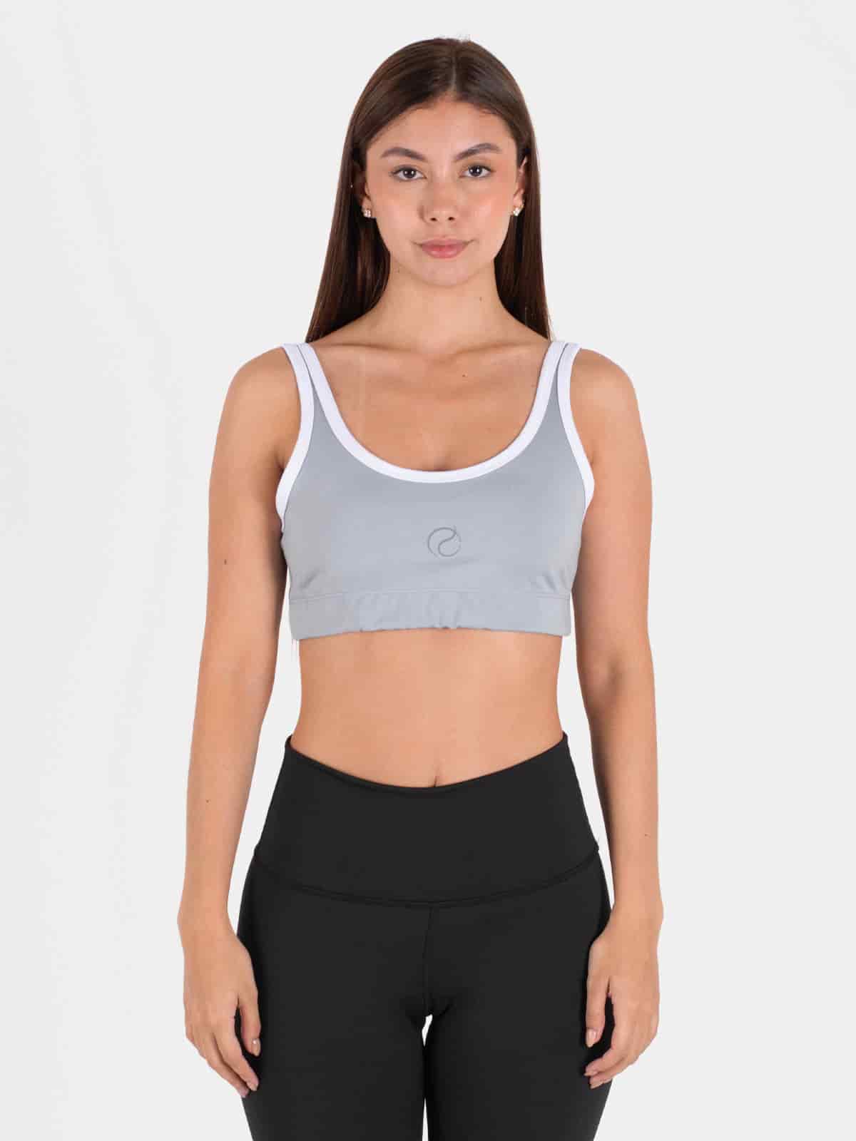 Top tunic gris claro - miniatura 1