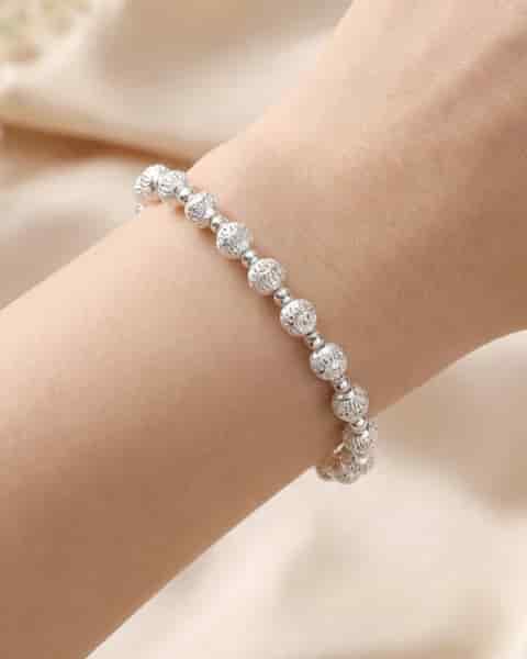 Pulsera Denario Plata ley 950 Filigrana - miniatura 1